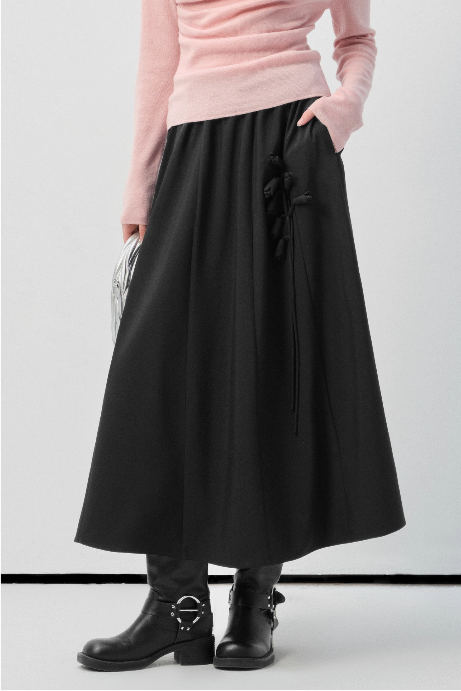 チャイナボタンスカート
C2987