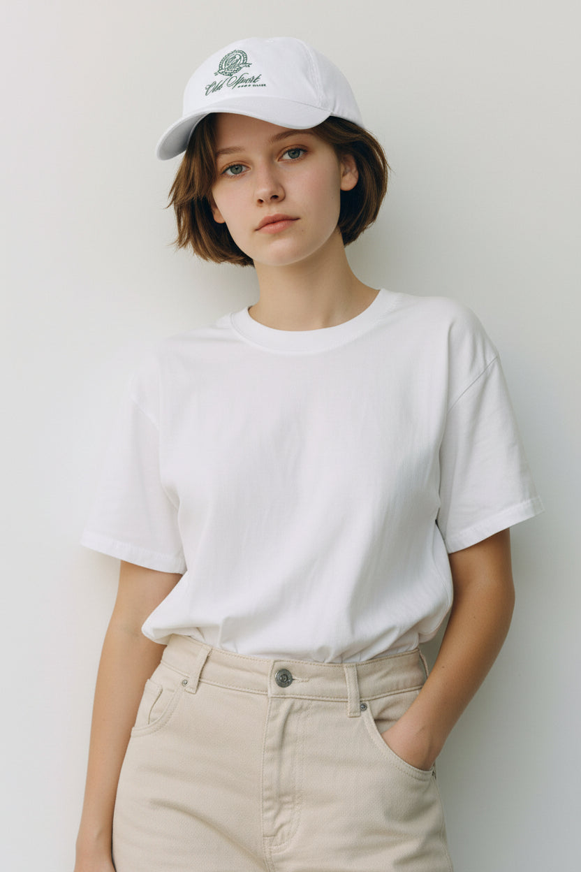 エンブレムロゴCAP WHITE