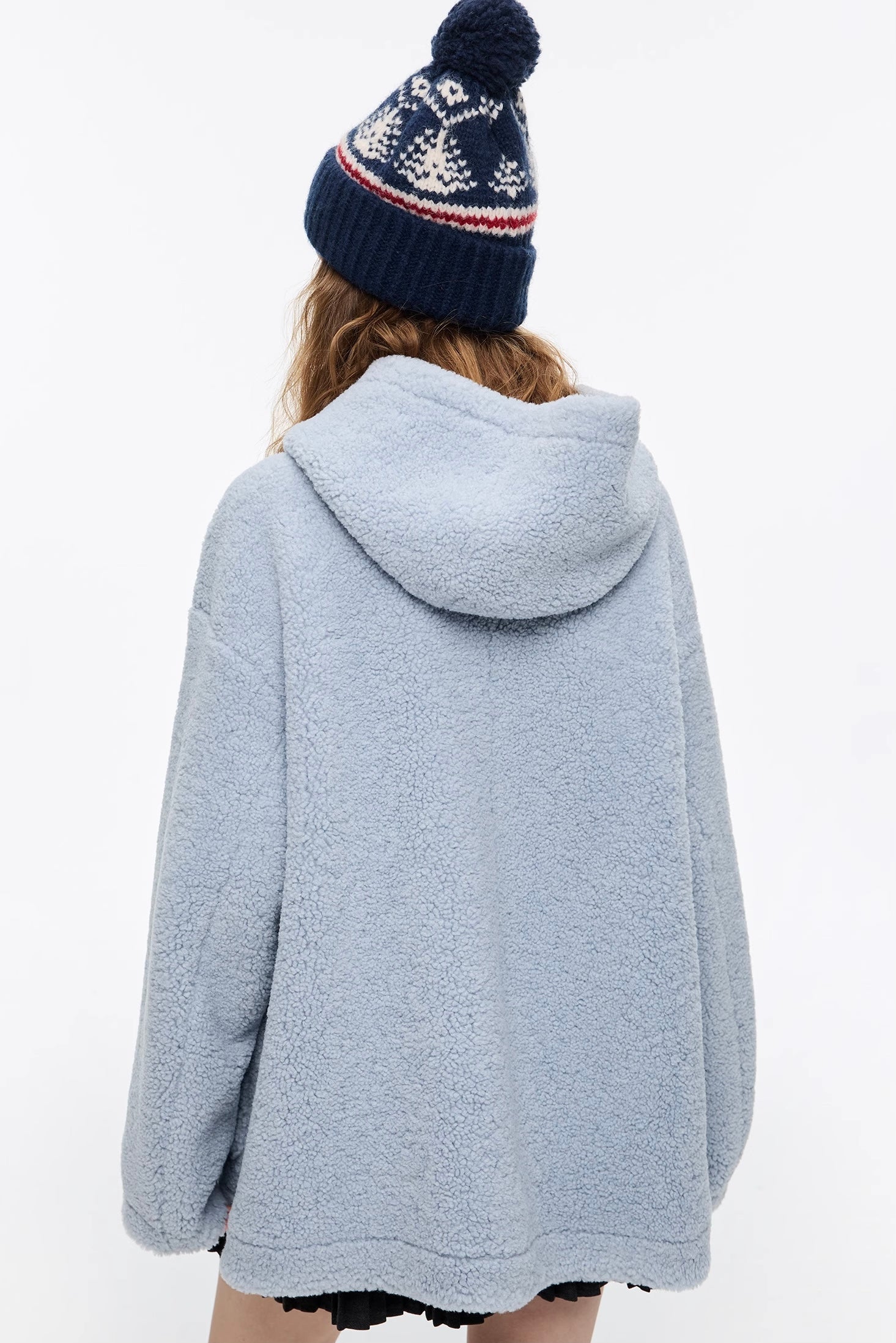 トグルボタンムートンフードジャケット
C3368