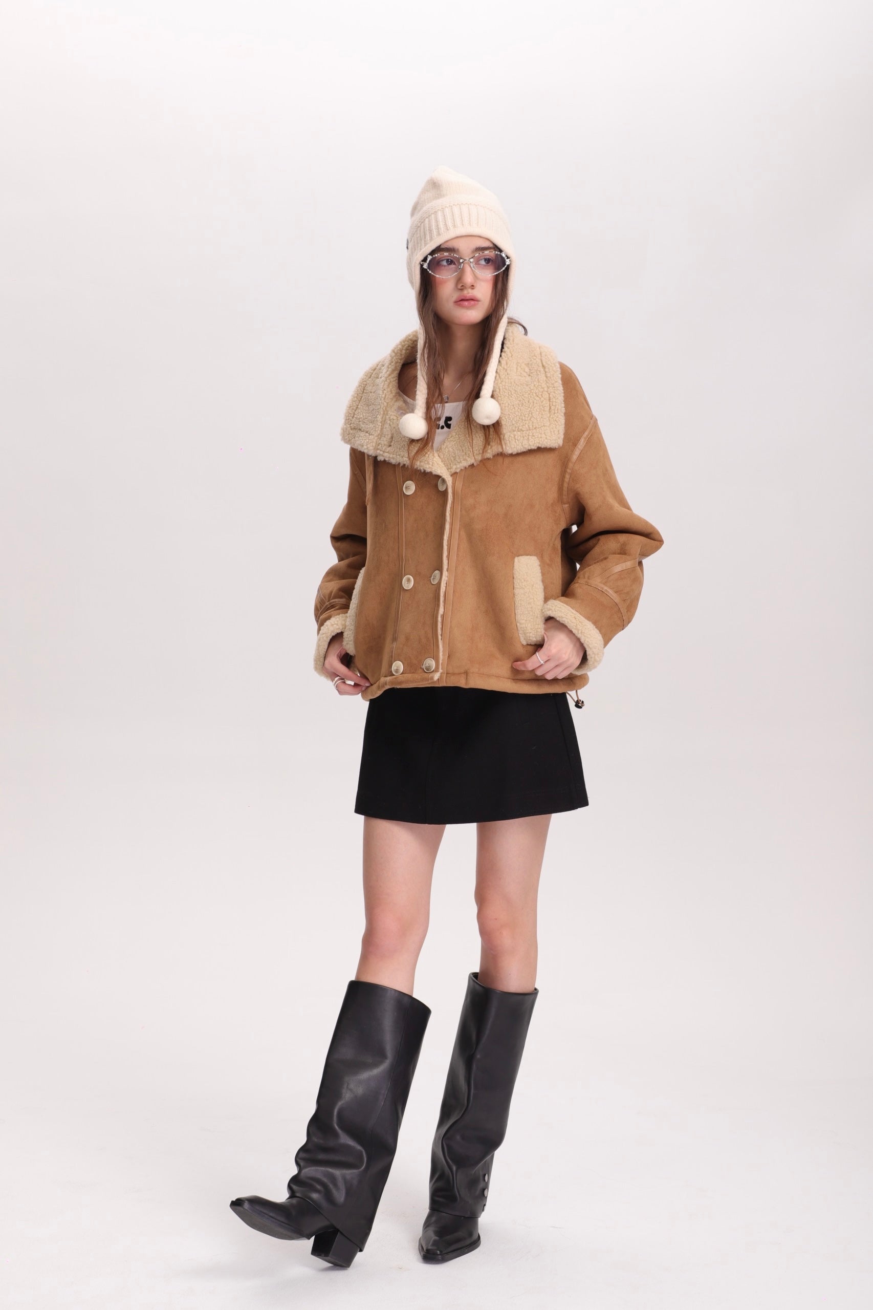 ムートンタッチショート × モードミニ スタイリングセットT3001