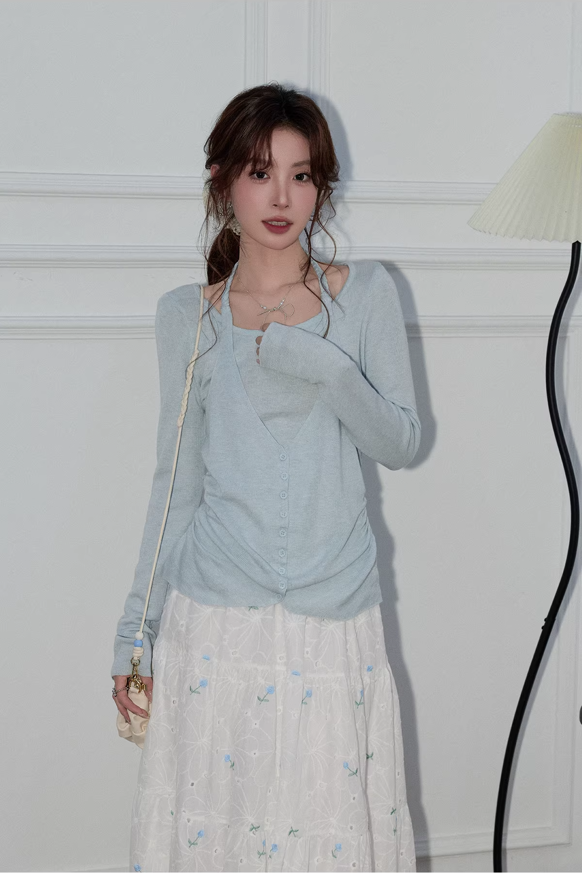 コリアンホルターフェイクツーピーストップスC3570