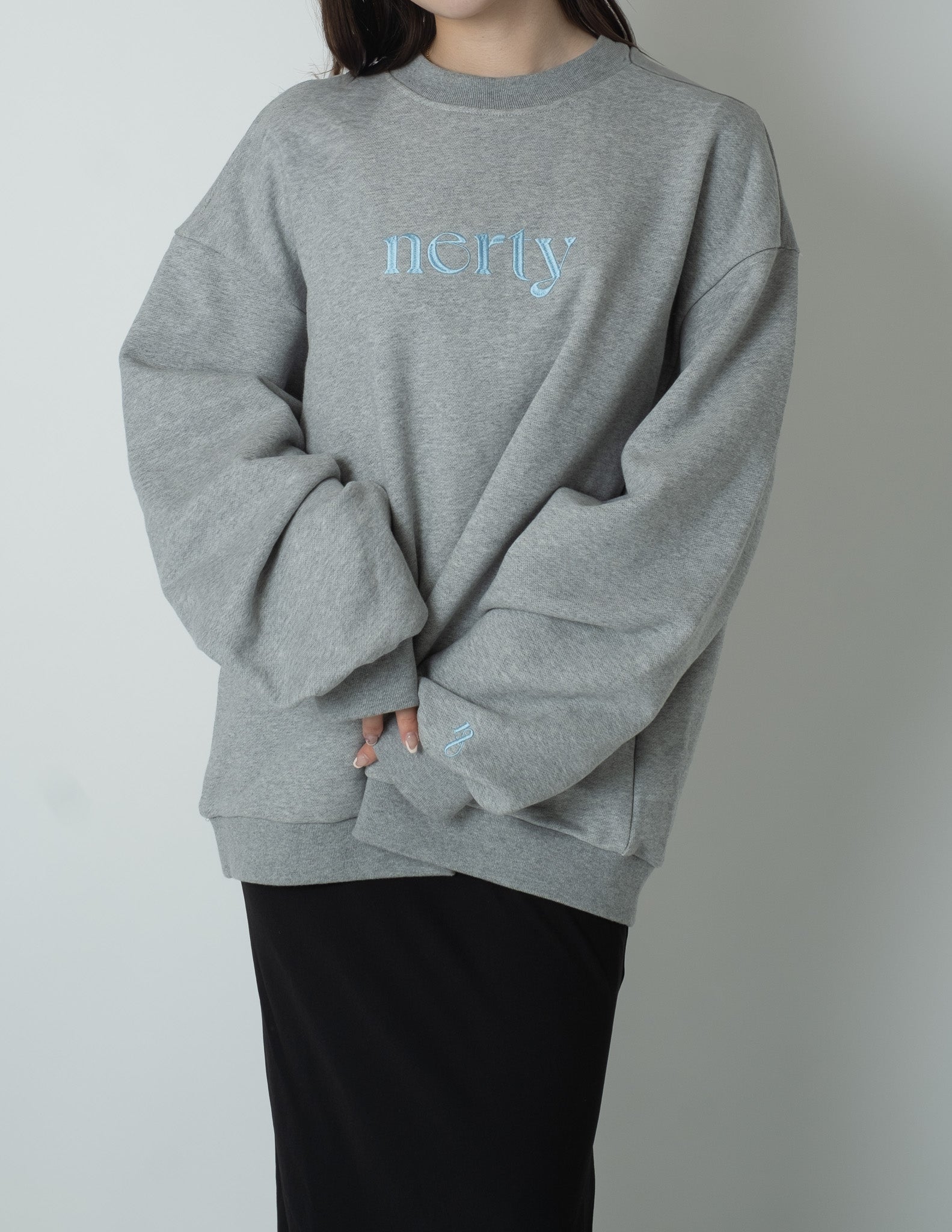 【即納】Oversized sweatshirts NE0003