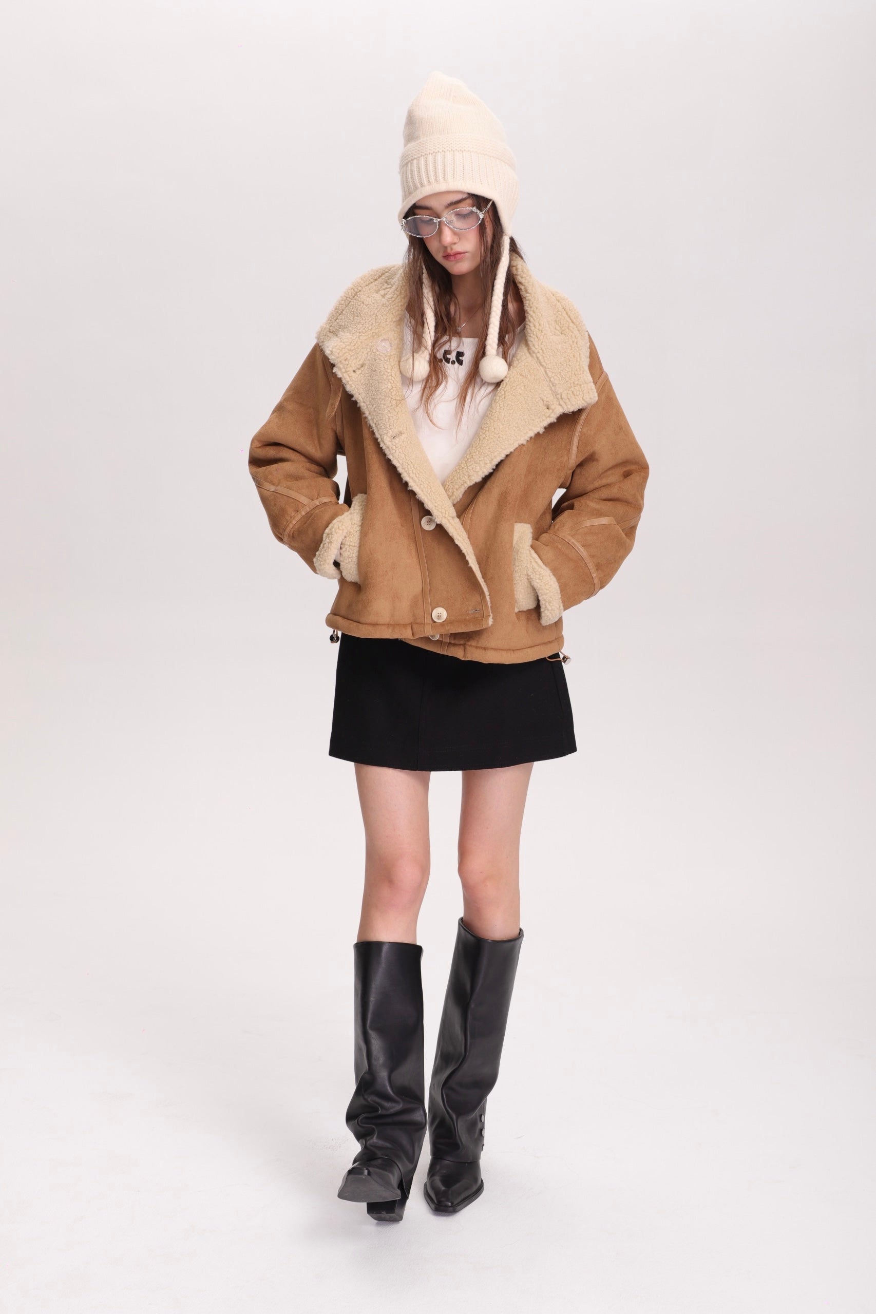 ムートンタッチショート × モードミニ スタイリングセットT3001