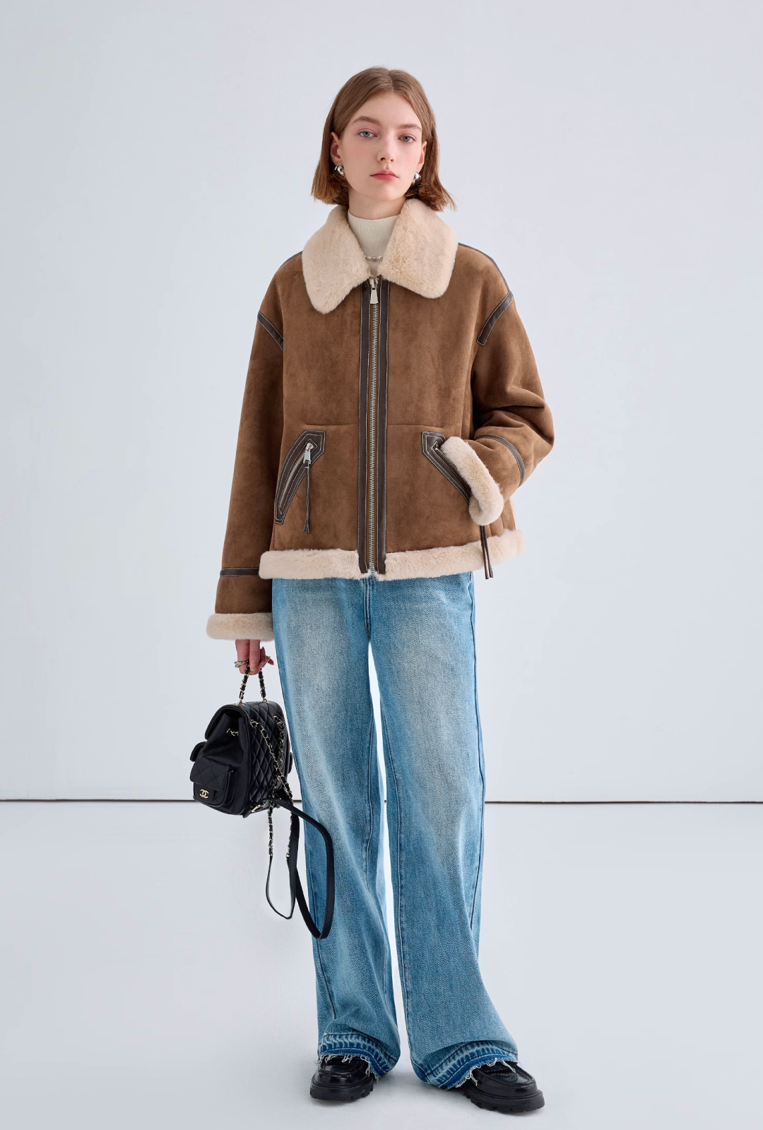 who's who gallery フェイクムートンジャケット