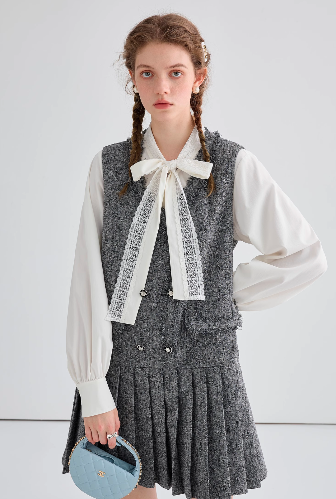 ノースリーブプリーツワンピース C1499 ノースリーブプリーツワンピース C1499