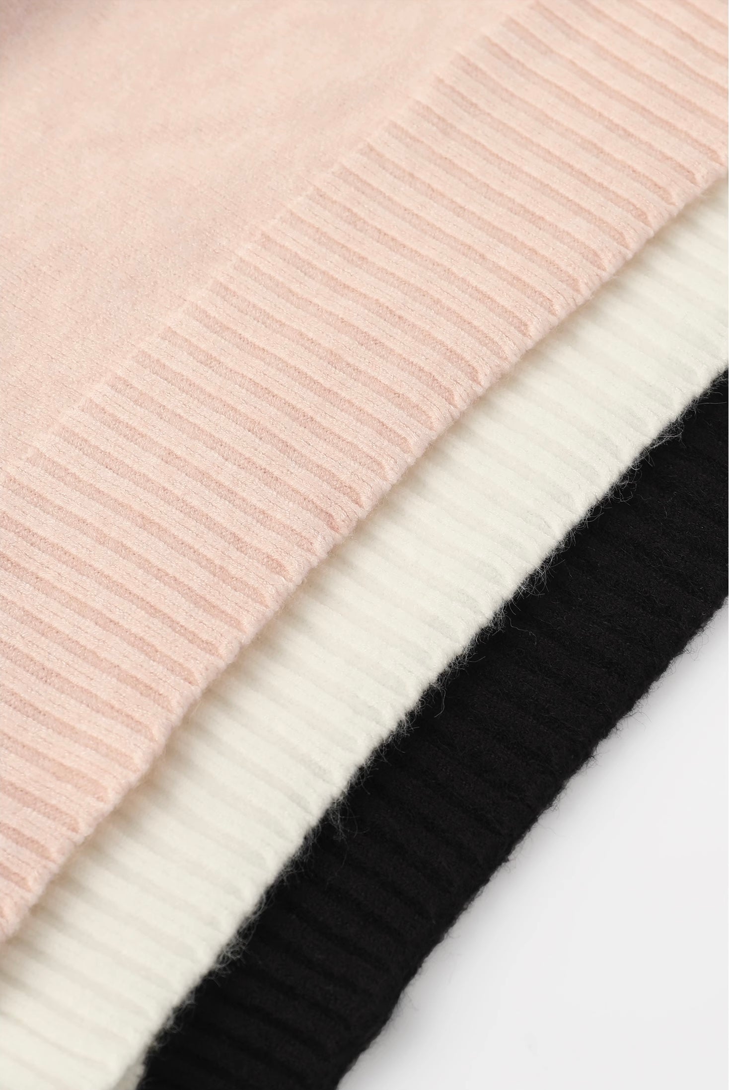 リブニットウォームトップスC2248