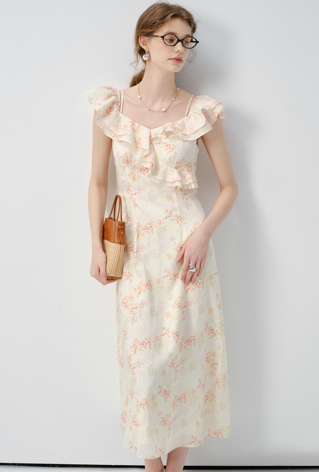 フラワーオフショルワンピースC2793 フラワーオフショルワンピースC2793