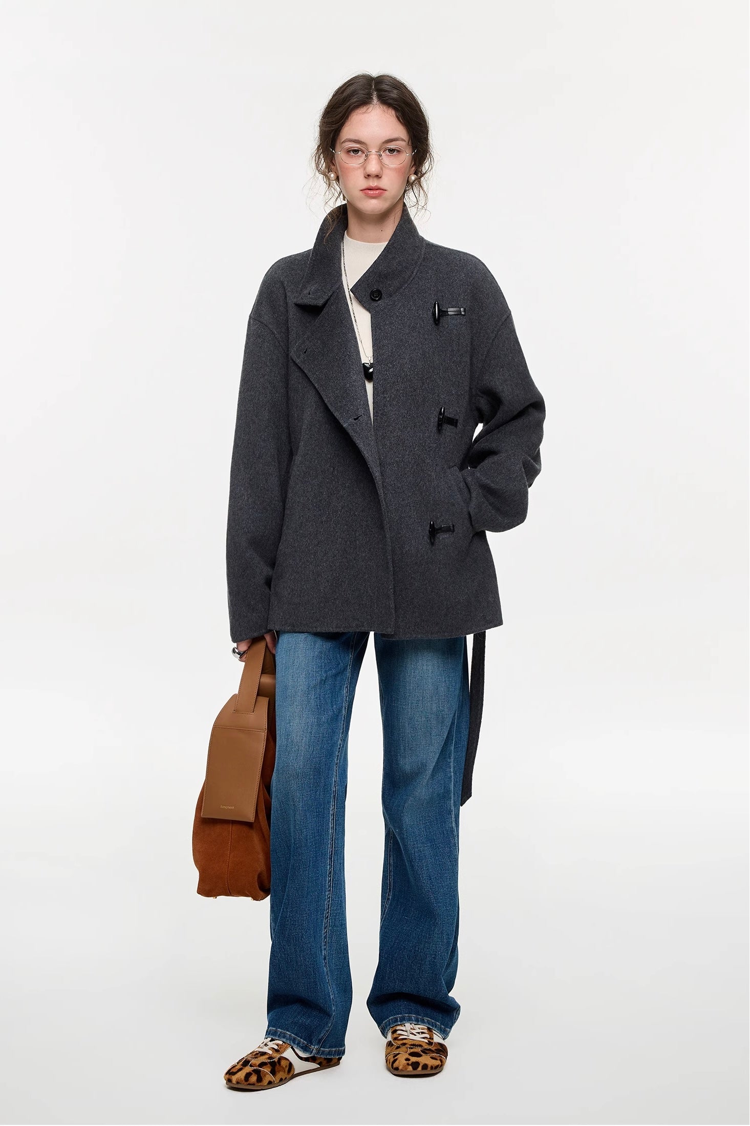 CHICandTHINGS ネックリボンガーリーコート CHICandTHINGS ネックリボンガーリーコート CHICandTHINGS