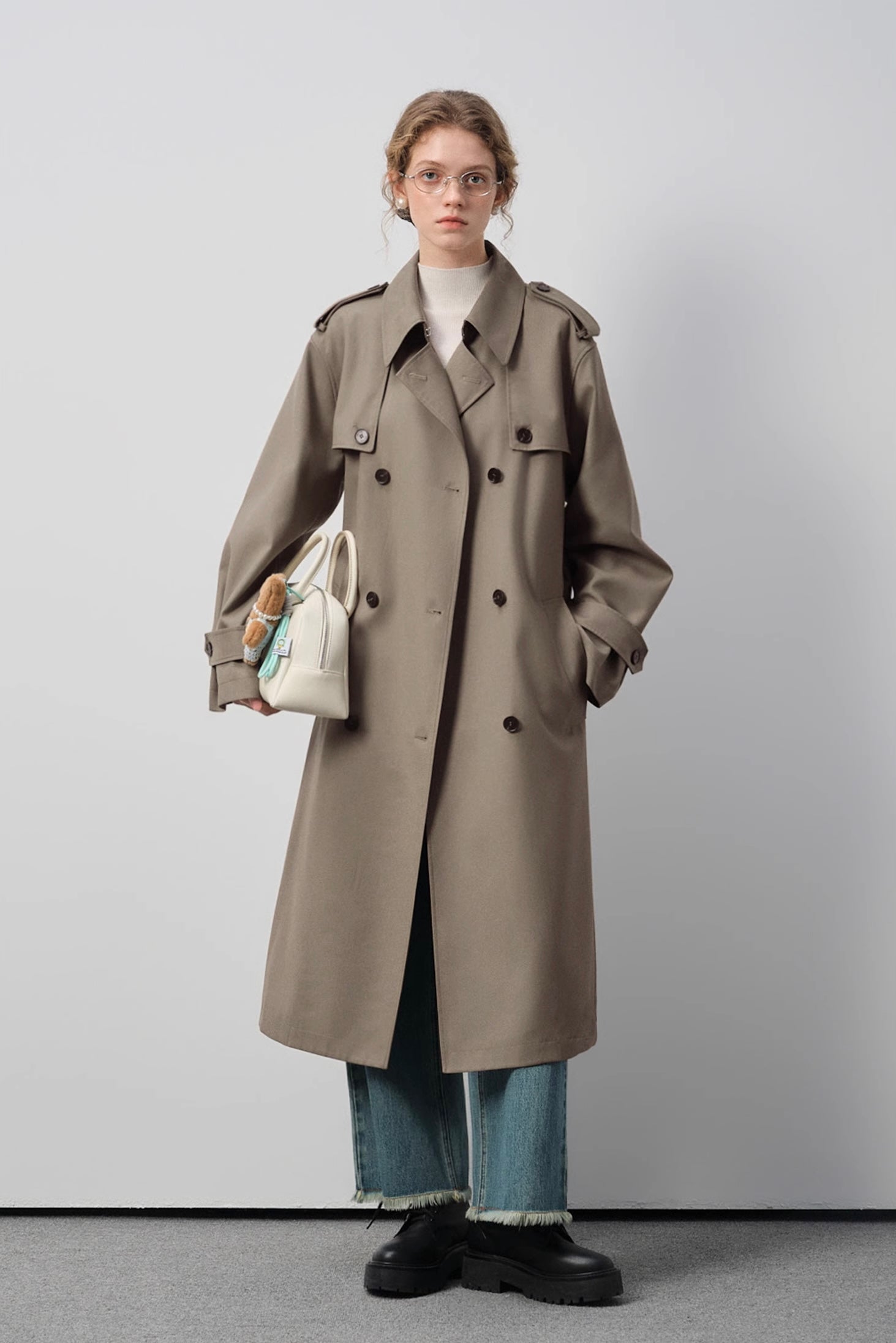 ダブルブレストトレンチコート
C3304