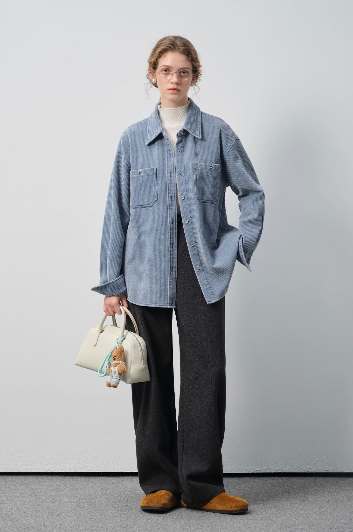 コーデュロイシャツ
C3309