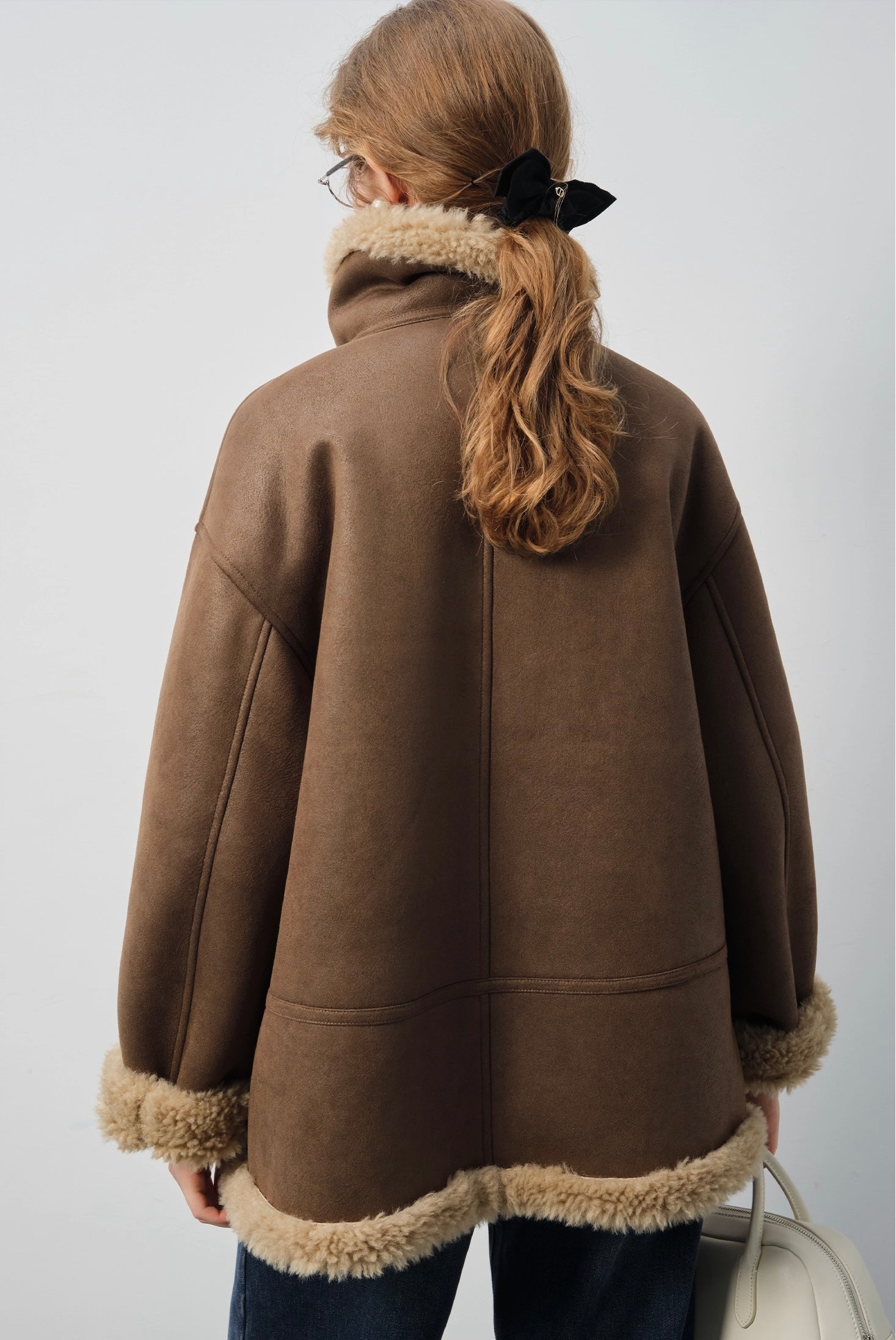 フェイクムートンリラックスショートコート
C3325