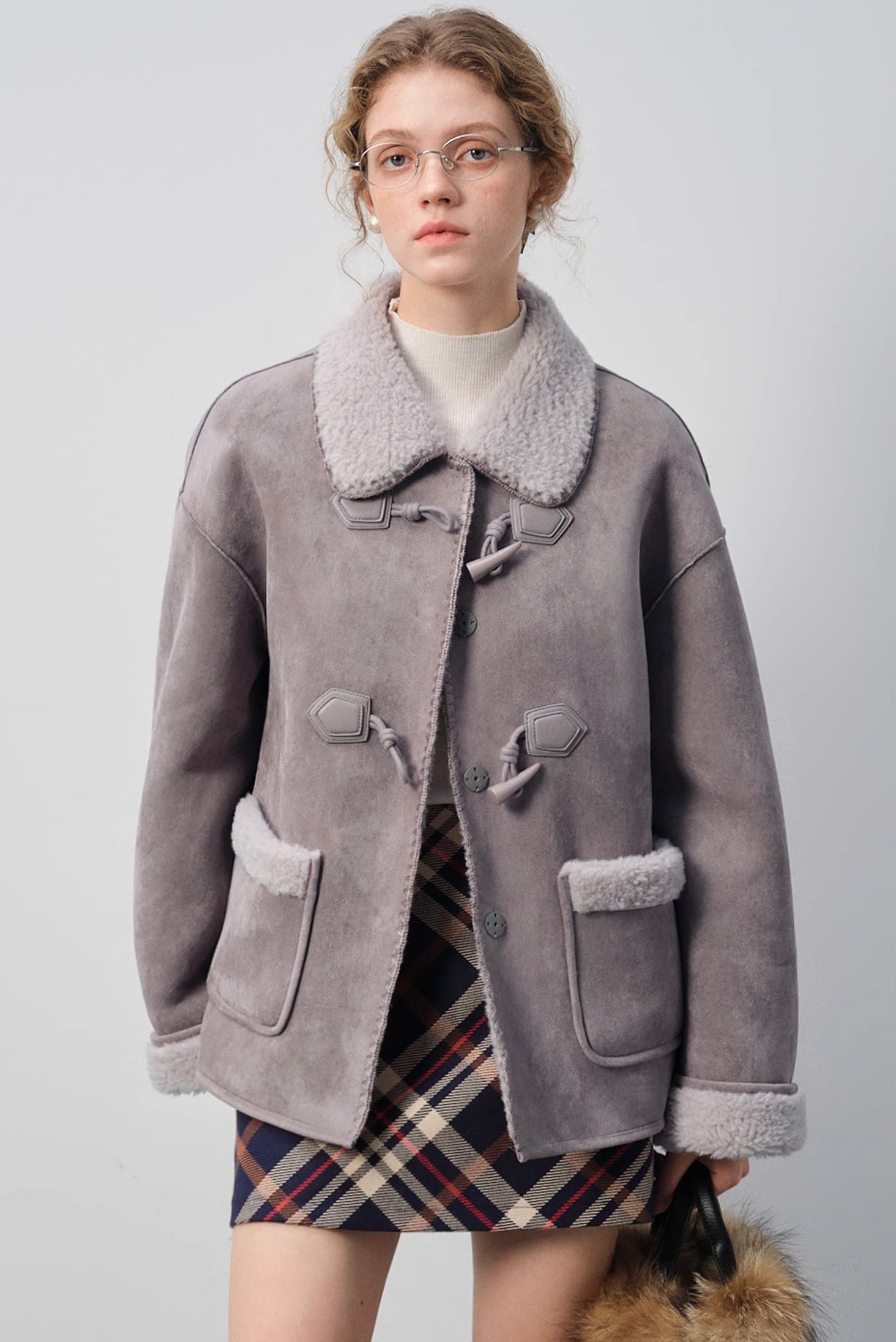 エコファームートンショートコート
C3326