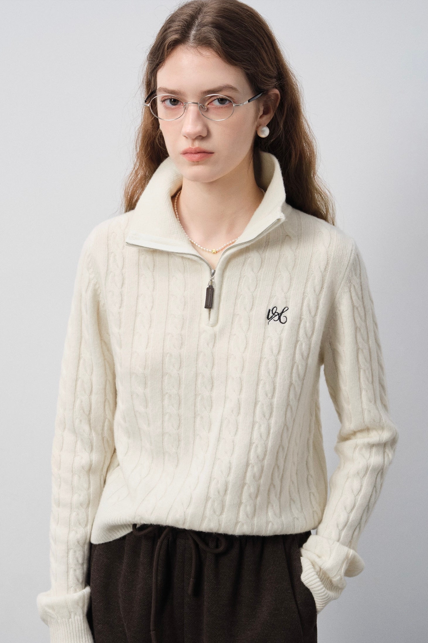 ウールニットプルオーバー
C3332