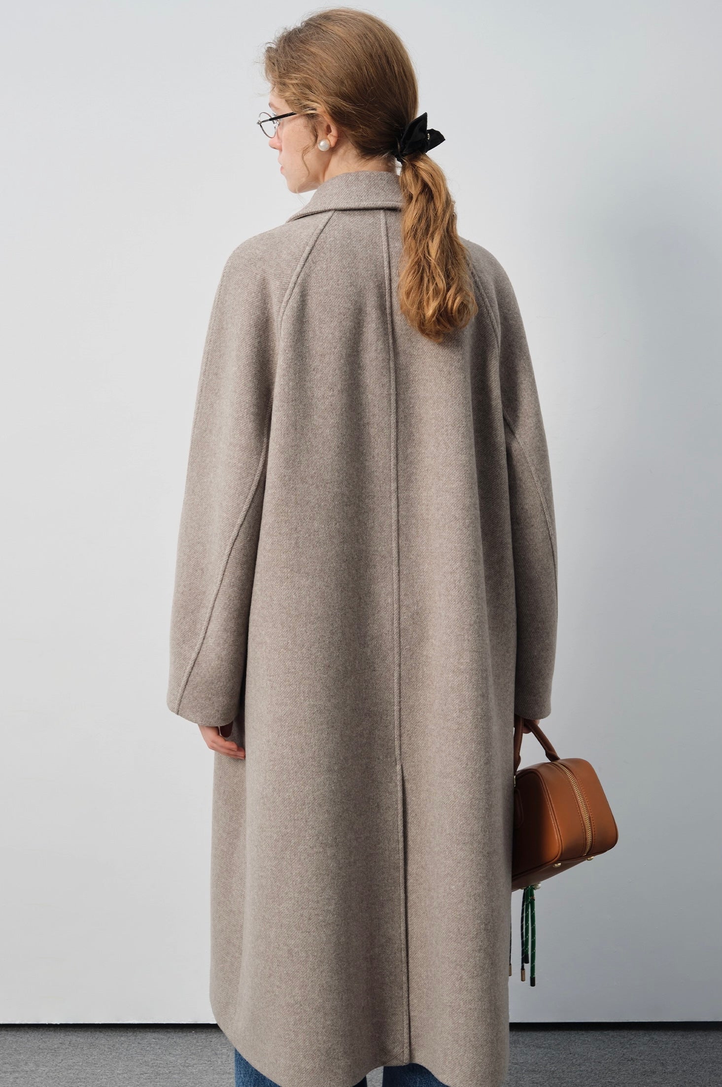 ウールツイルブレンドコート
C3339