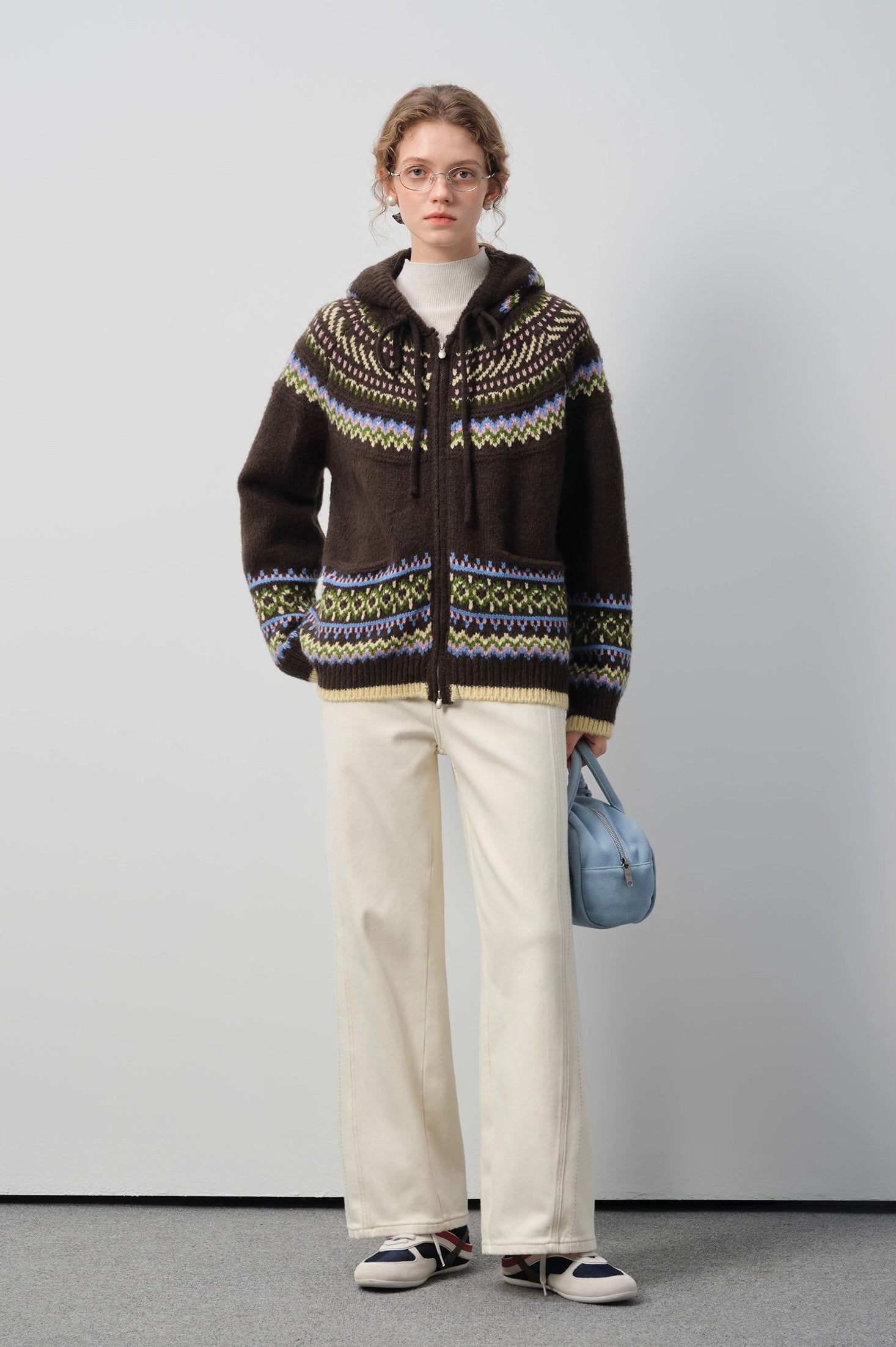 フェアアイルニットフーディ
C3346