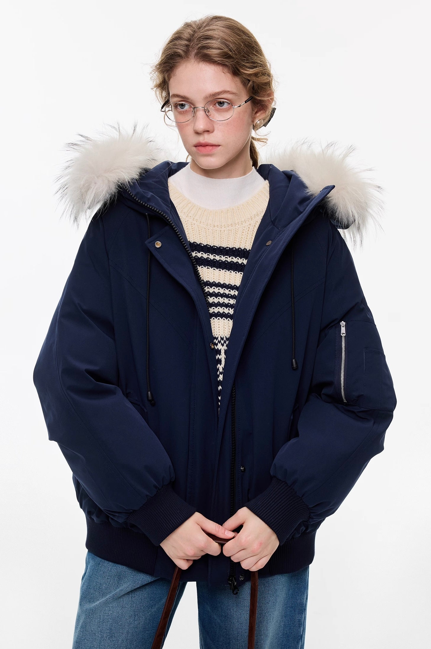 ラクーンファー着脱ダウンコート
C3360