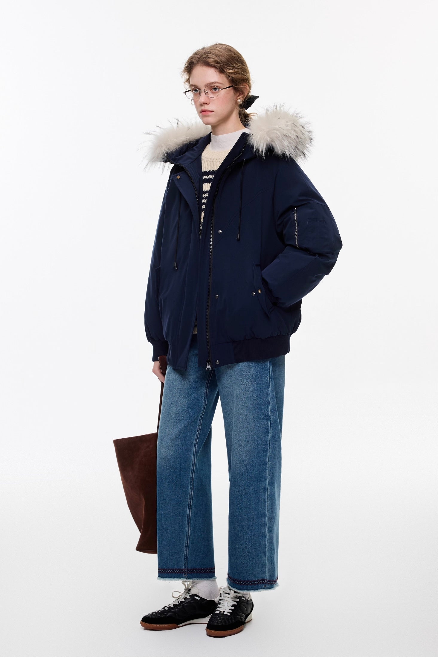 ラクーンファー着脱ダウンコート
C3360