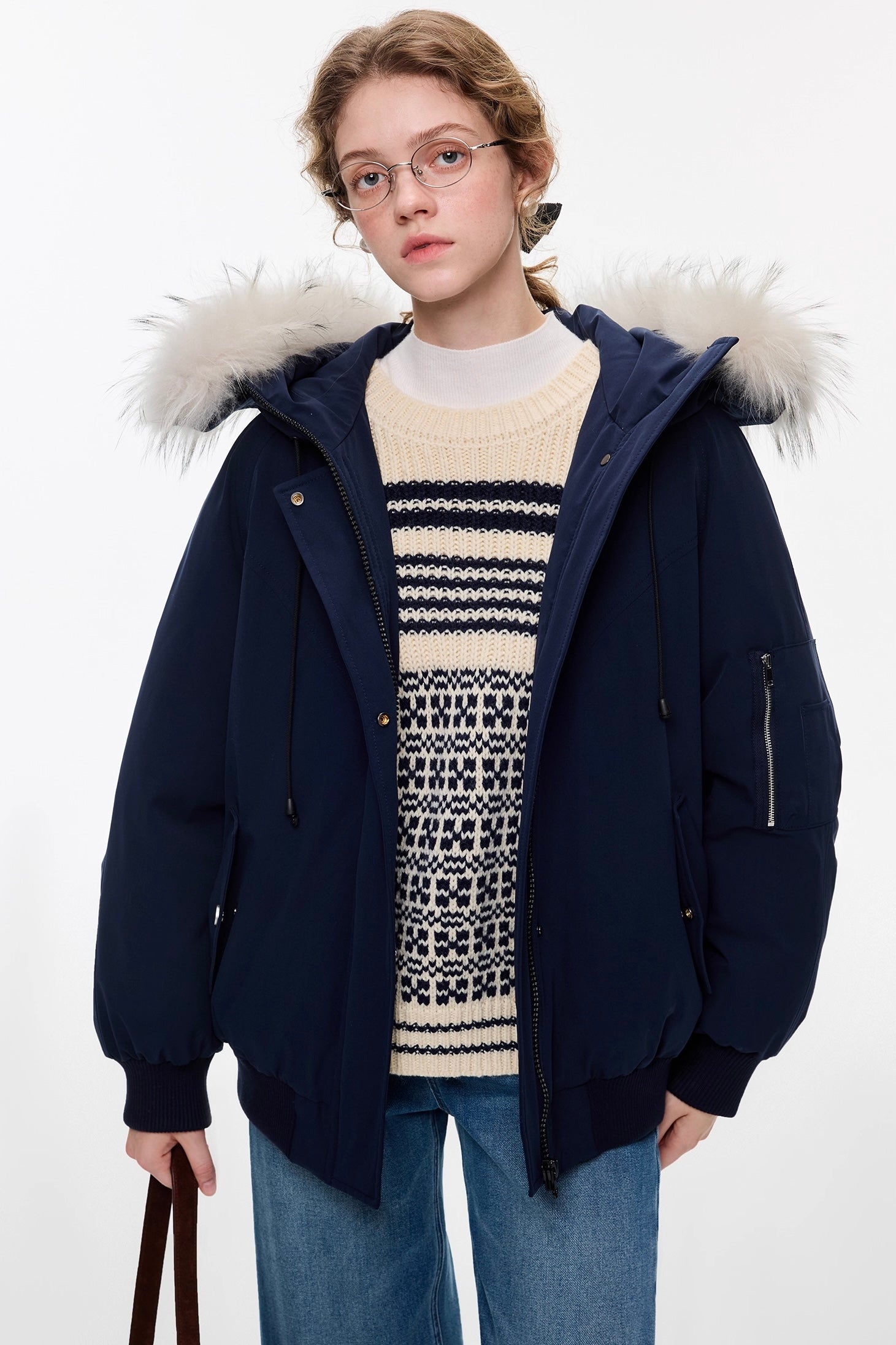 ラクーンファー着脱ダウンコート
C3360