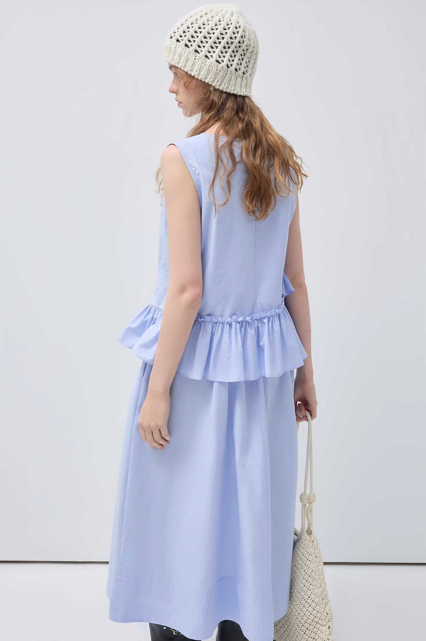 ウエストタックアシメノースリワンピース
C3423