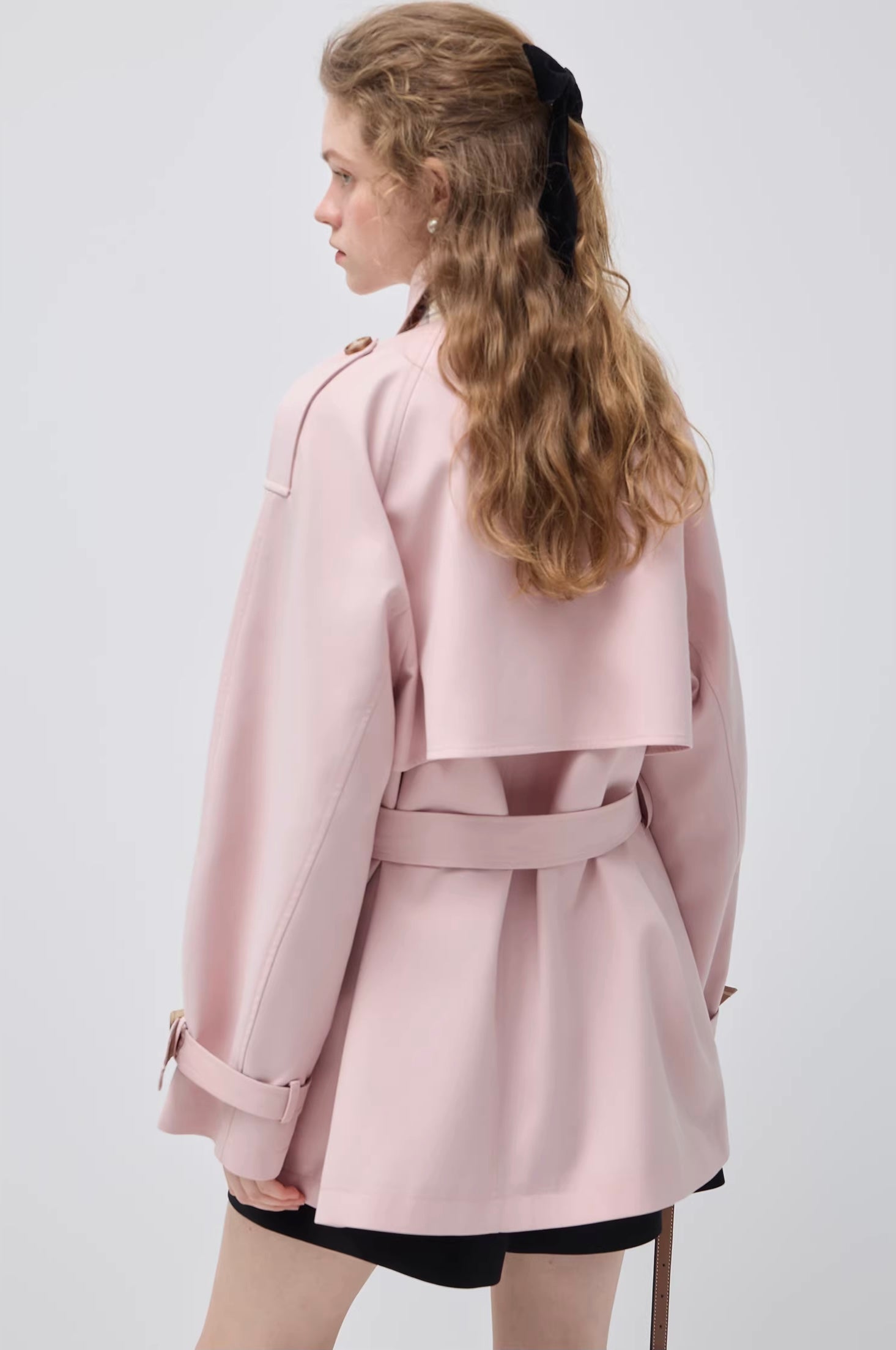 ブリティッシュムードショートトレンチコート
C3453