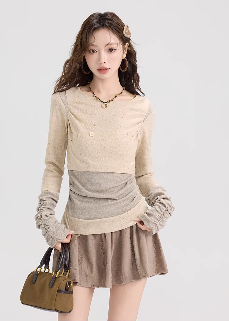 アメリカンレトロパッチワークスリムフィットC3491