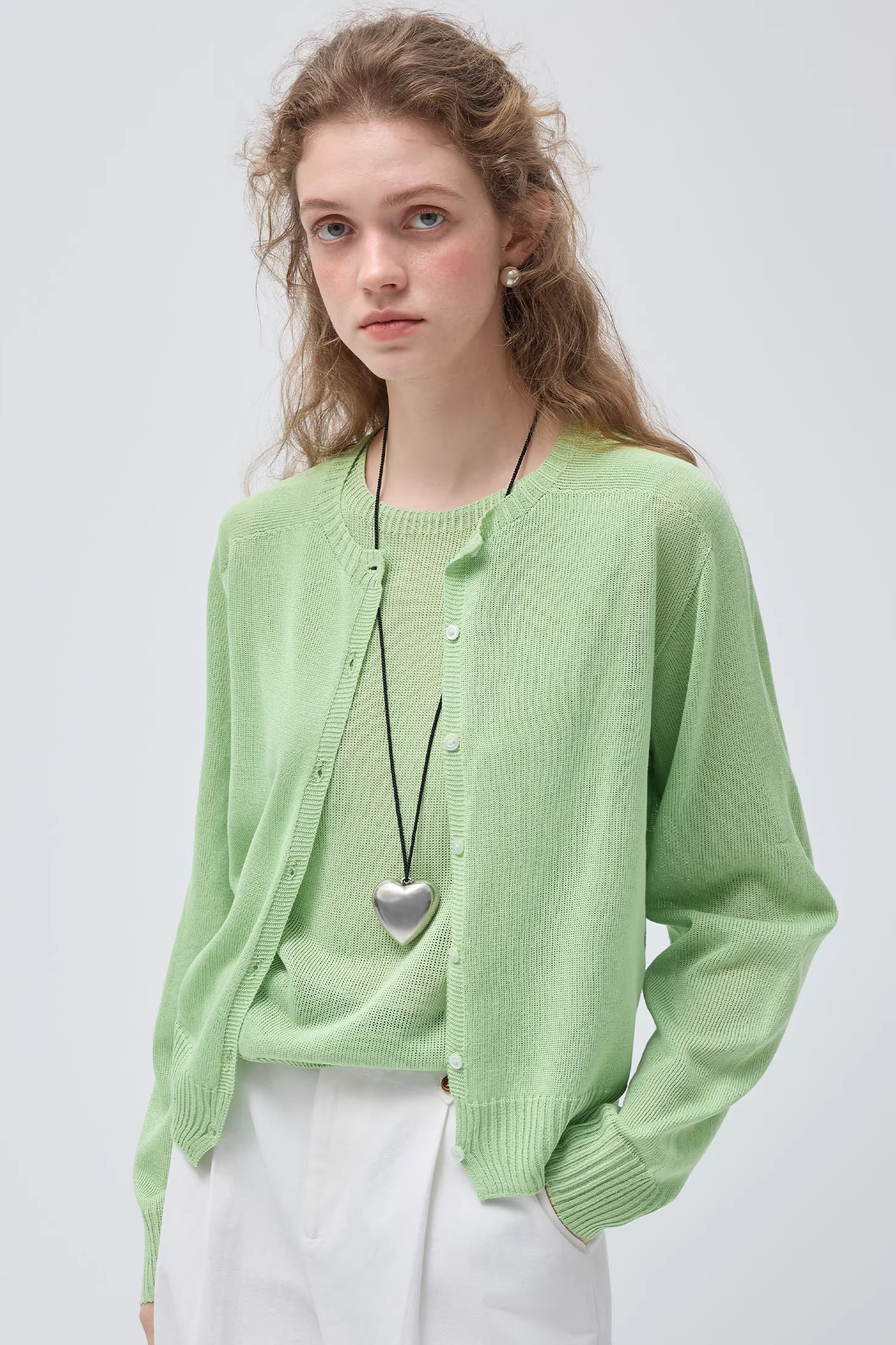 ニットベスト+ジャケットセットC3506