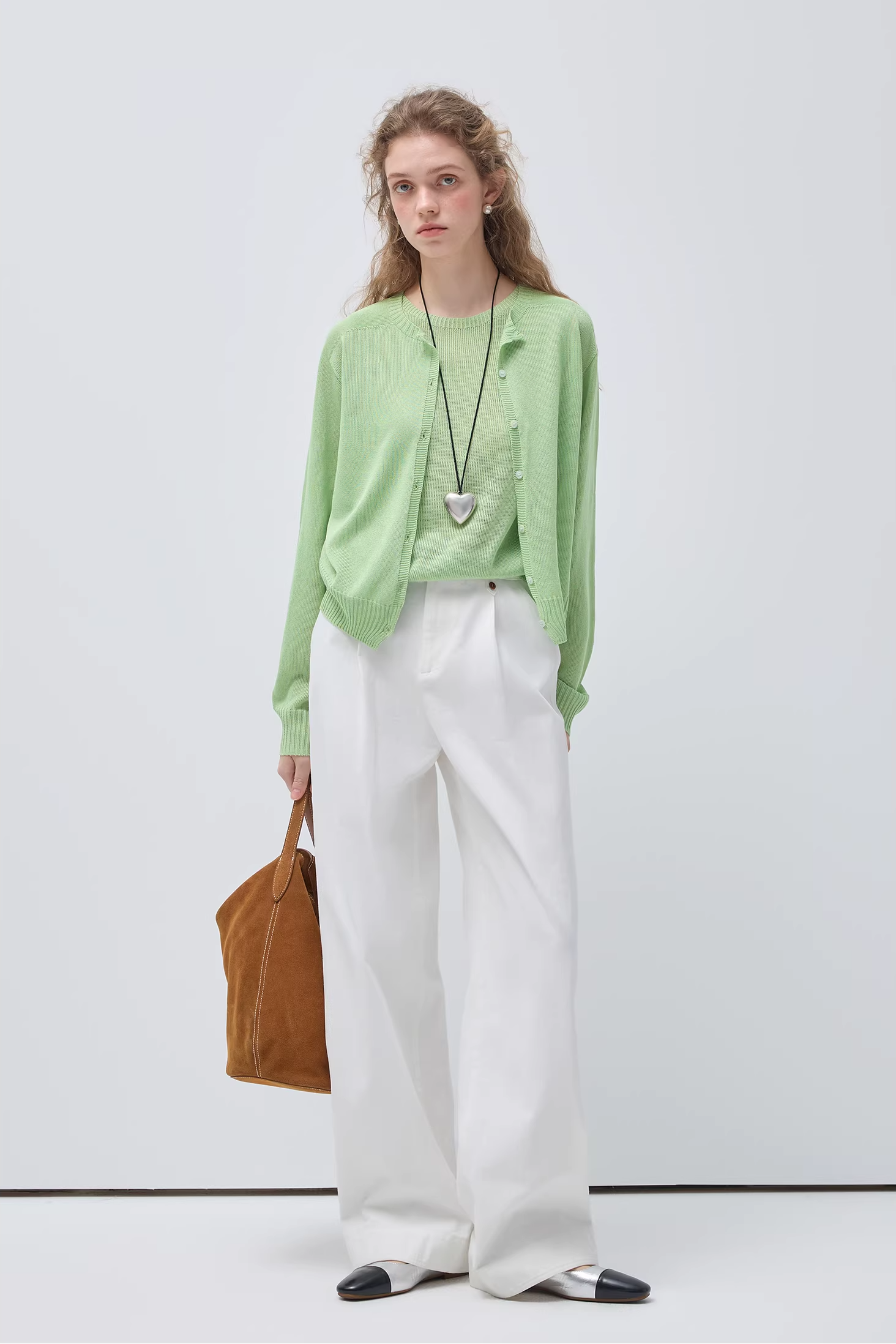 ニットベスト+ジャケットセットC3506