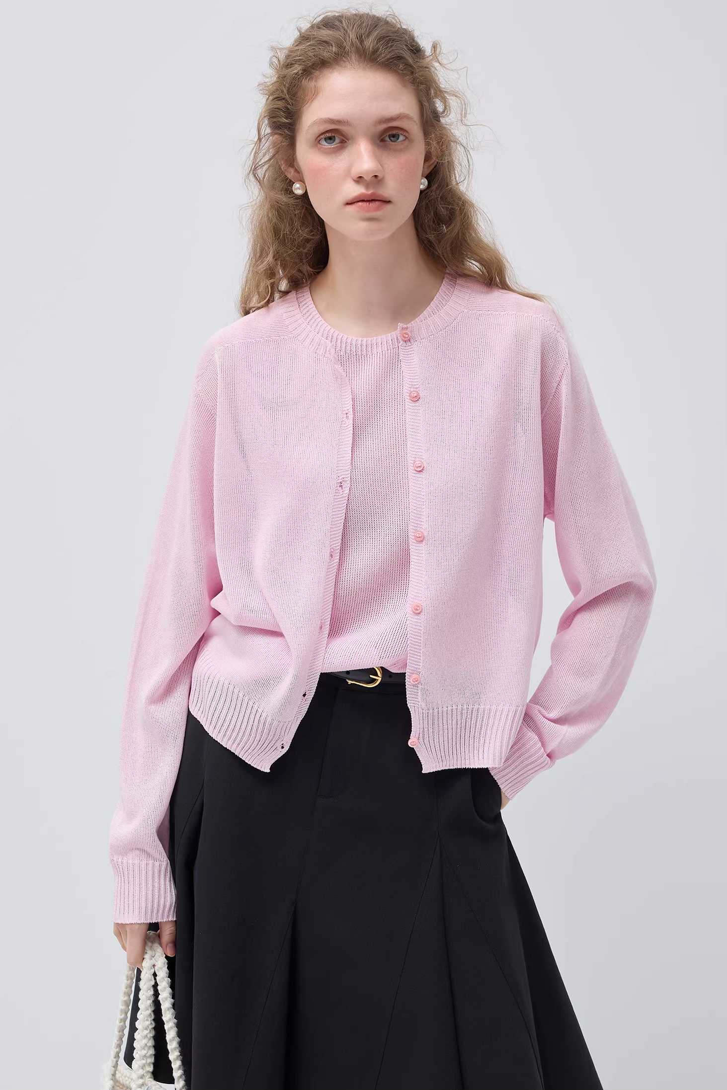 ニットベスト+ジャケットセットC3506