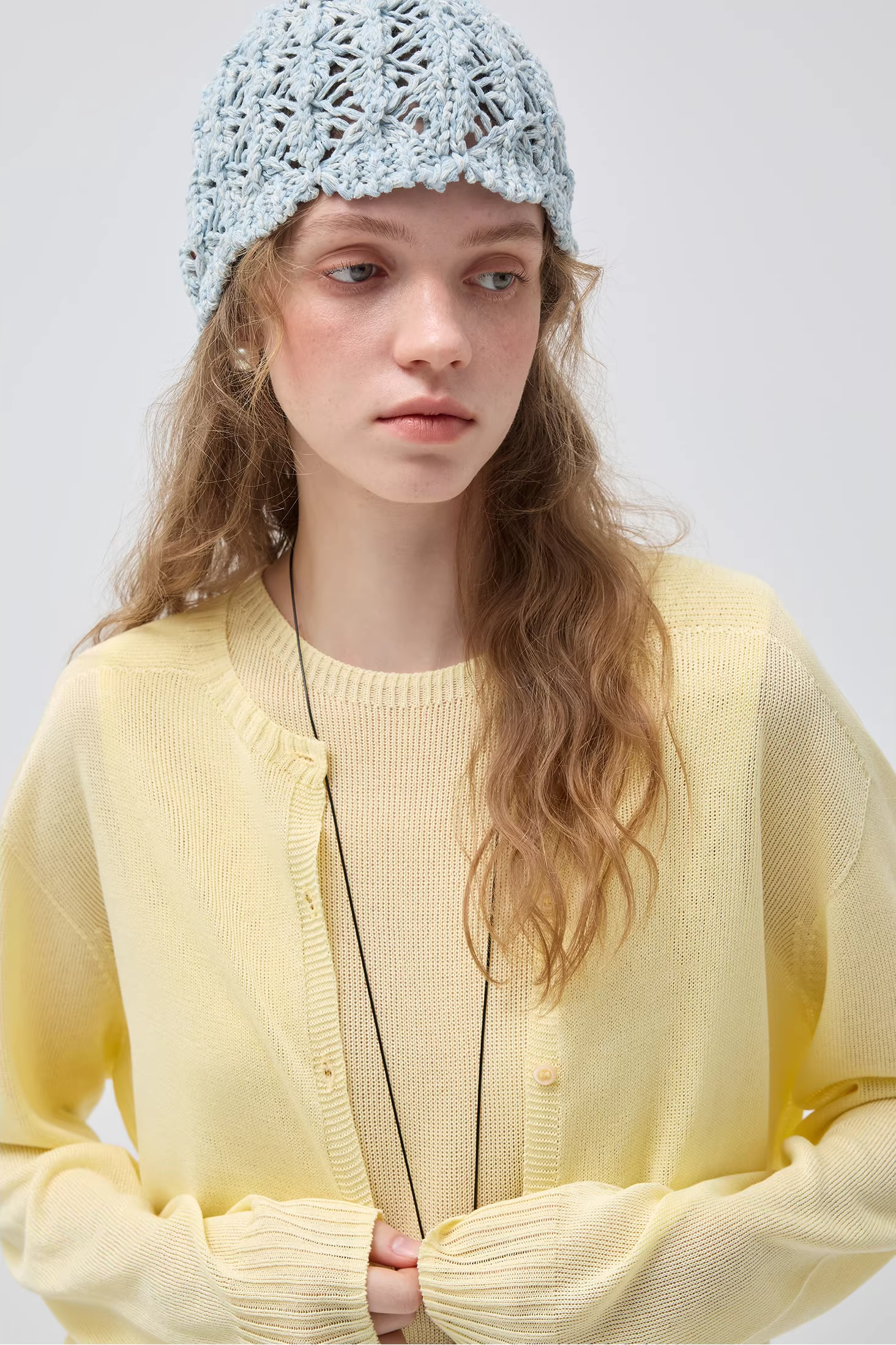 ニットベスト+ジャケットセットC3506