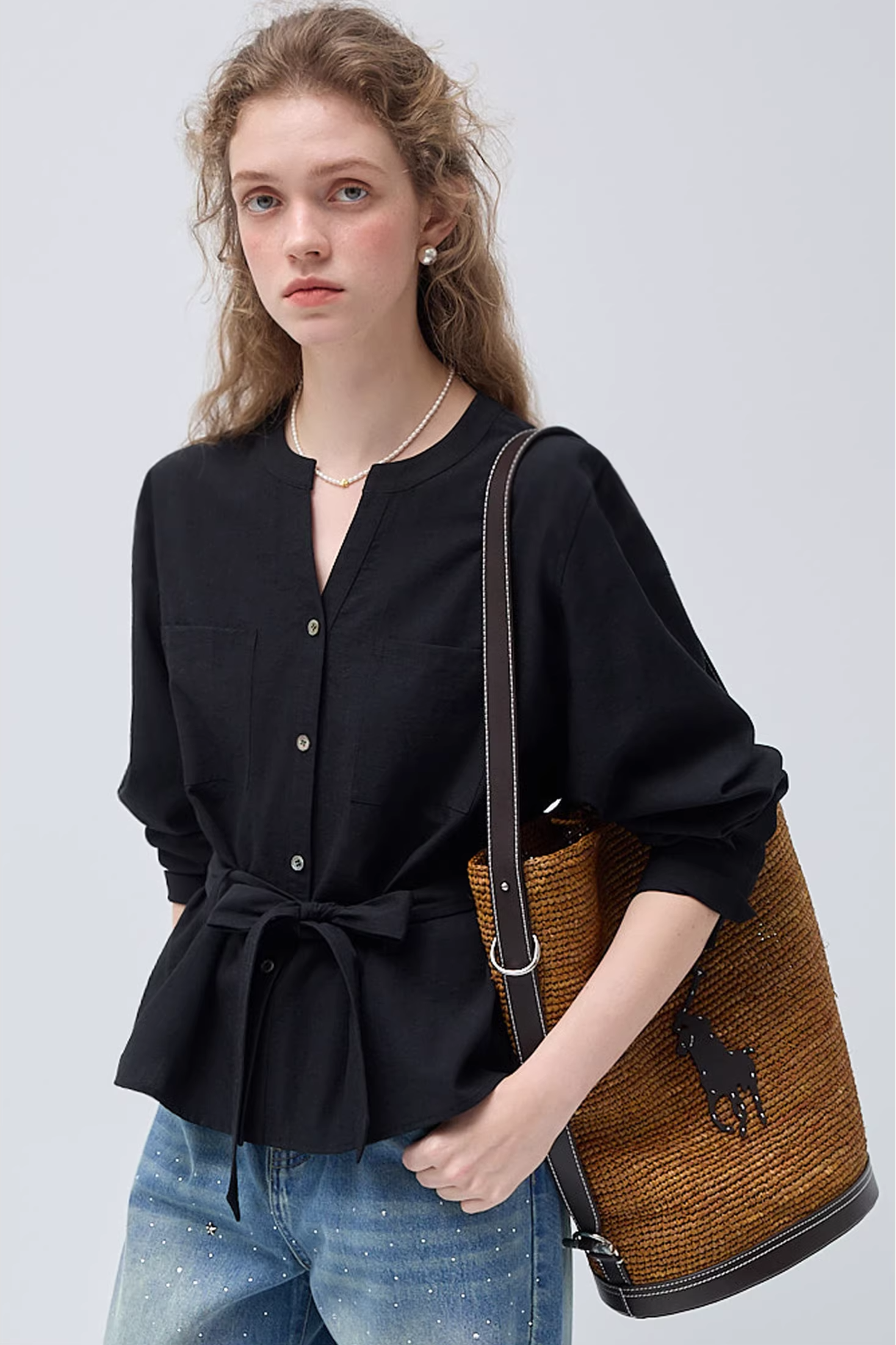 フレンチバーサタイルスモールシャツC3514