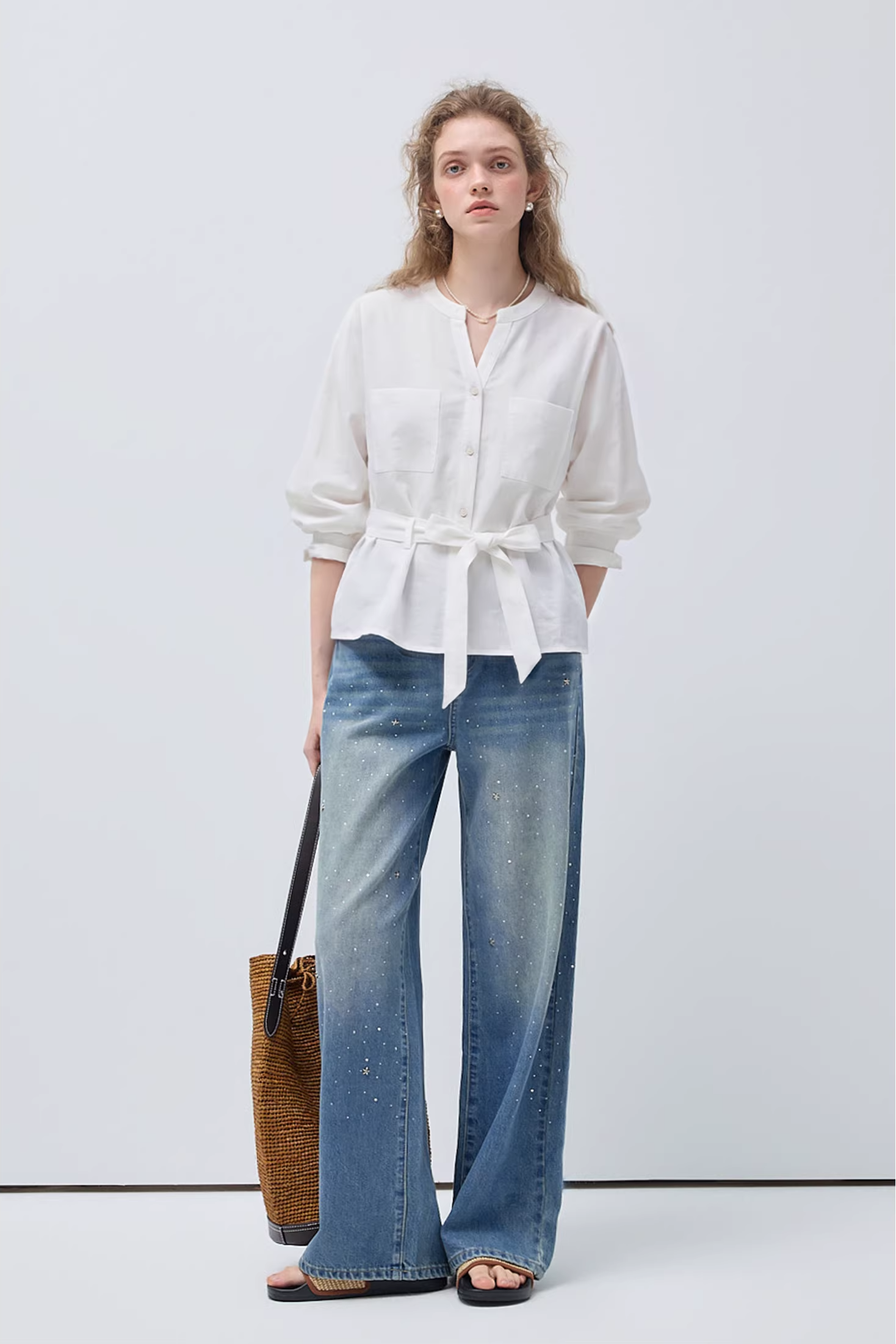 フレンチバーサタイルスモールシャツC3514