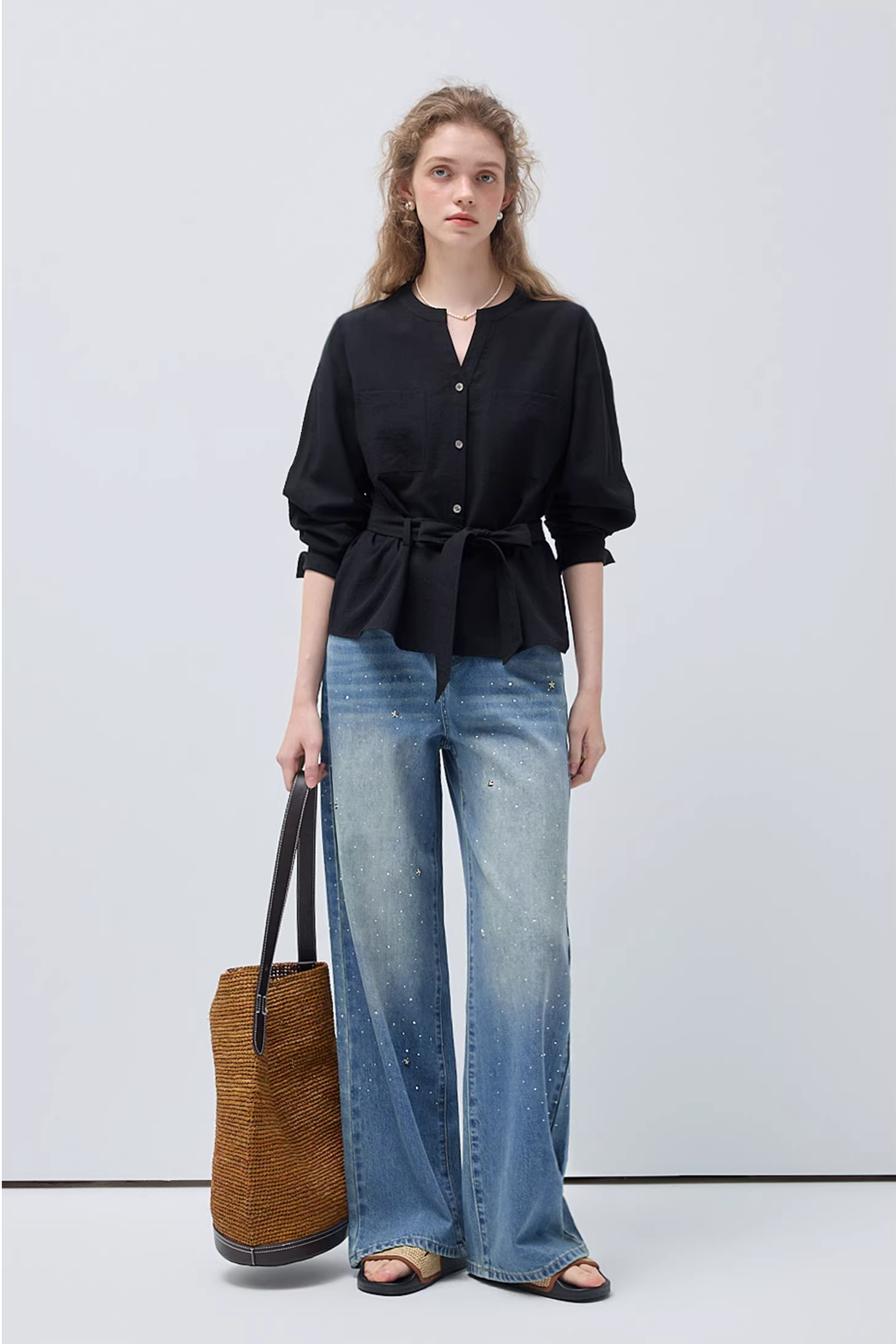 フレンチバーサタイルスモールシャツC3514