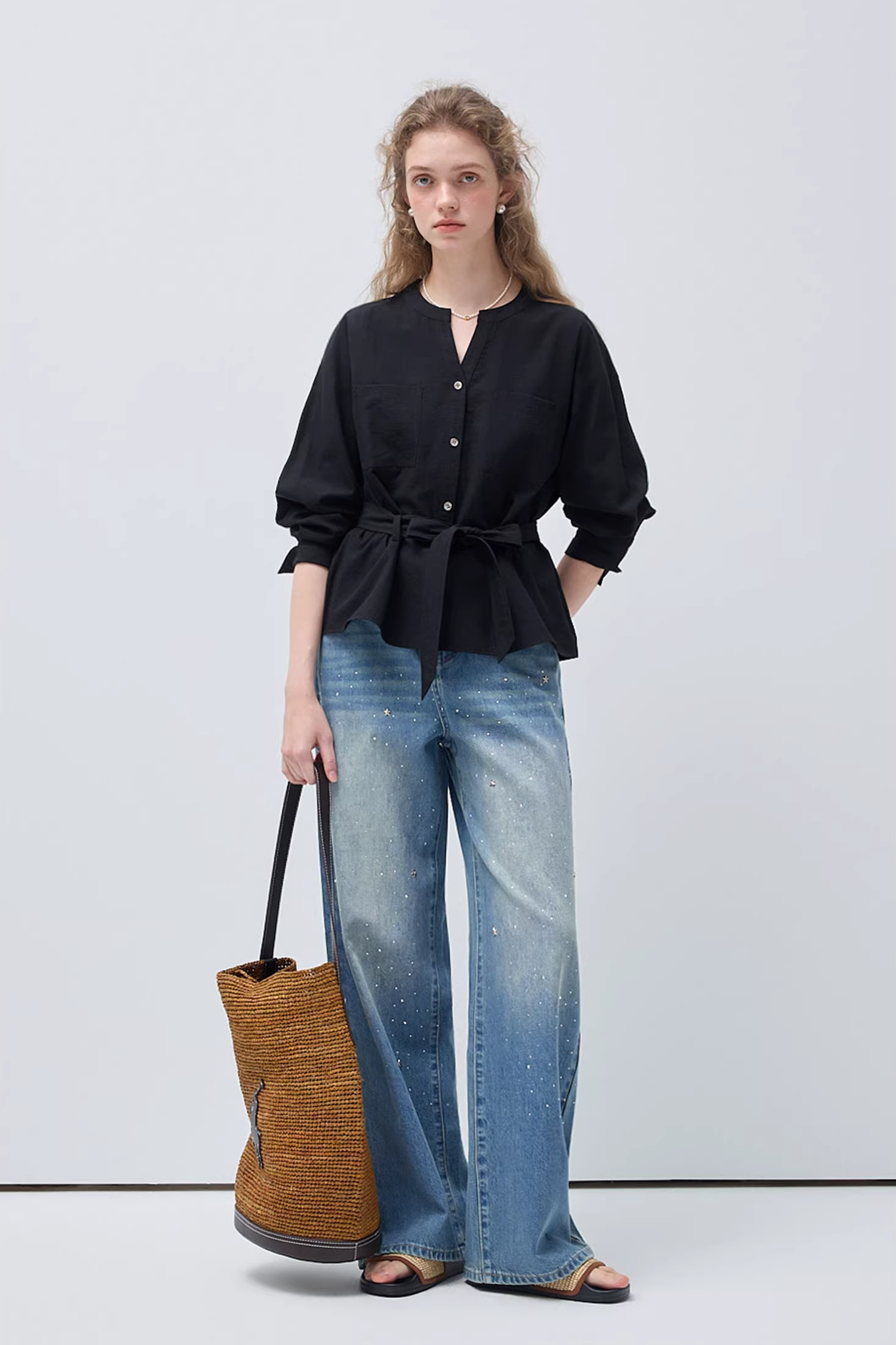 フレンチバーサタイルスモールシャツC3514