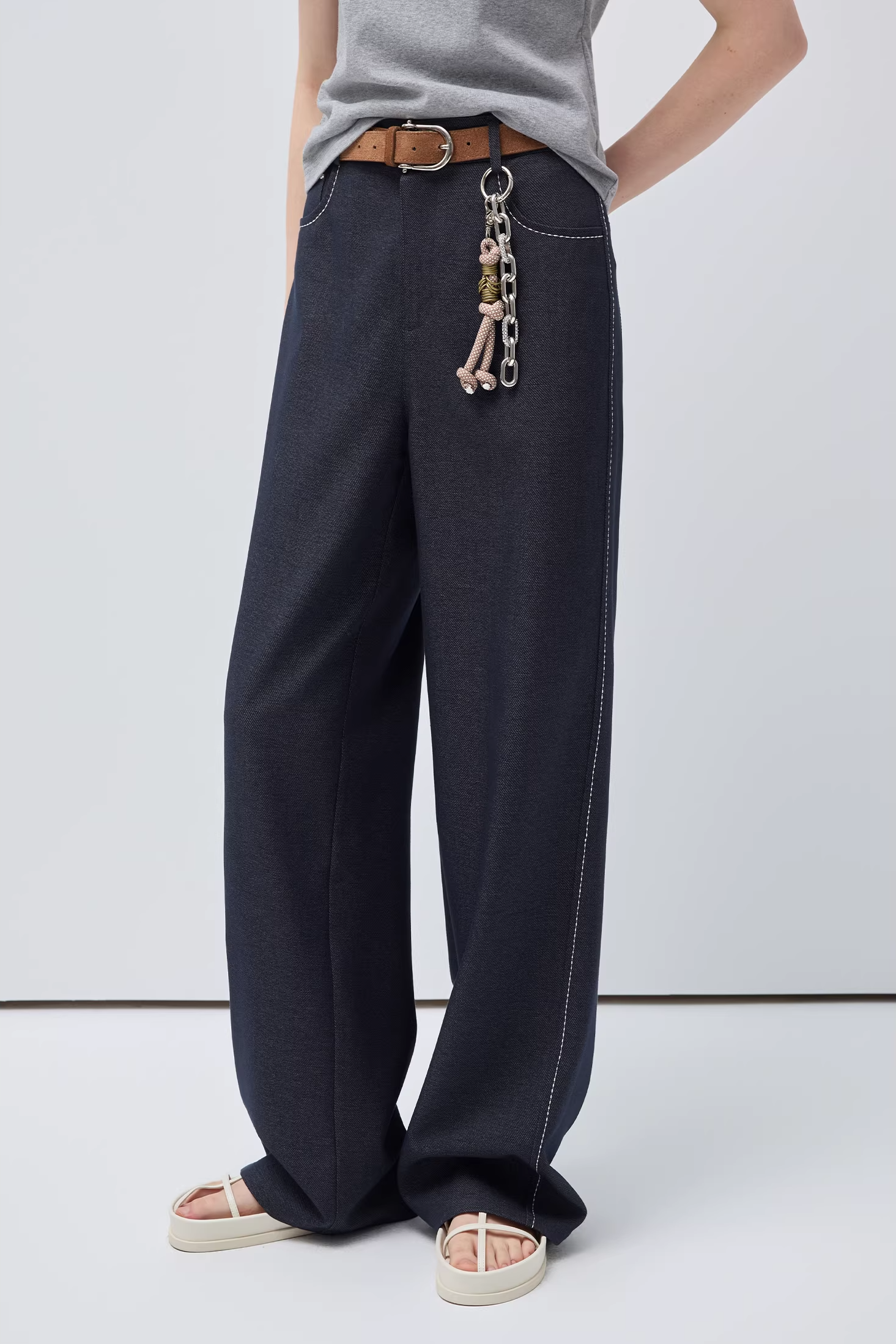 イミテーションデニムラウンジパンツC3520