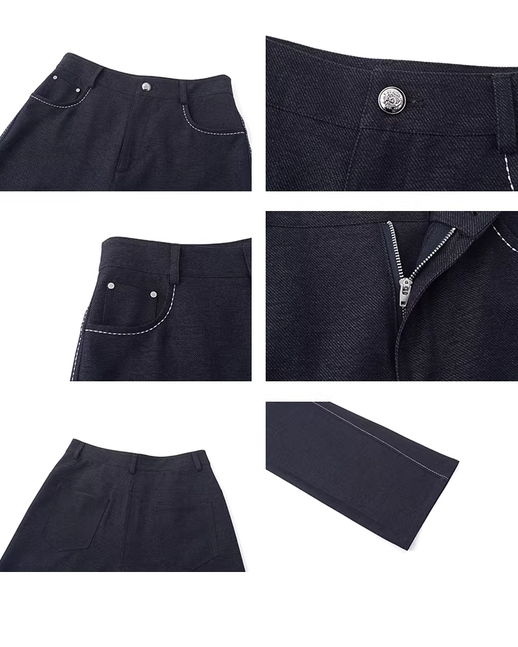 イミテーションデニムラウンジパンツC3520