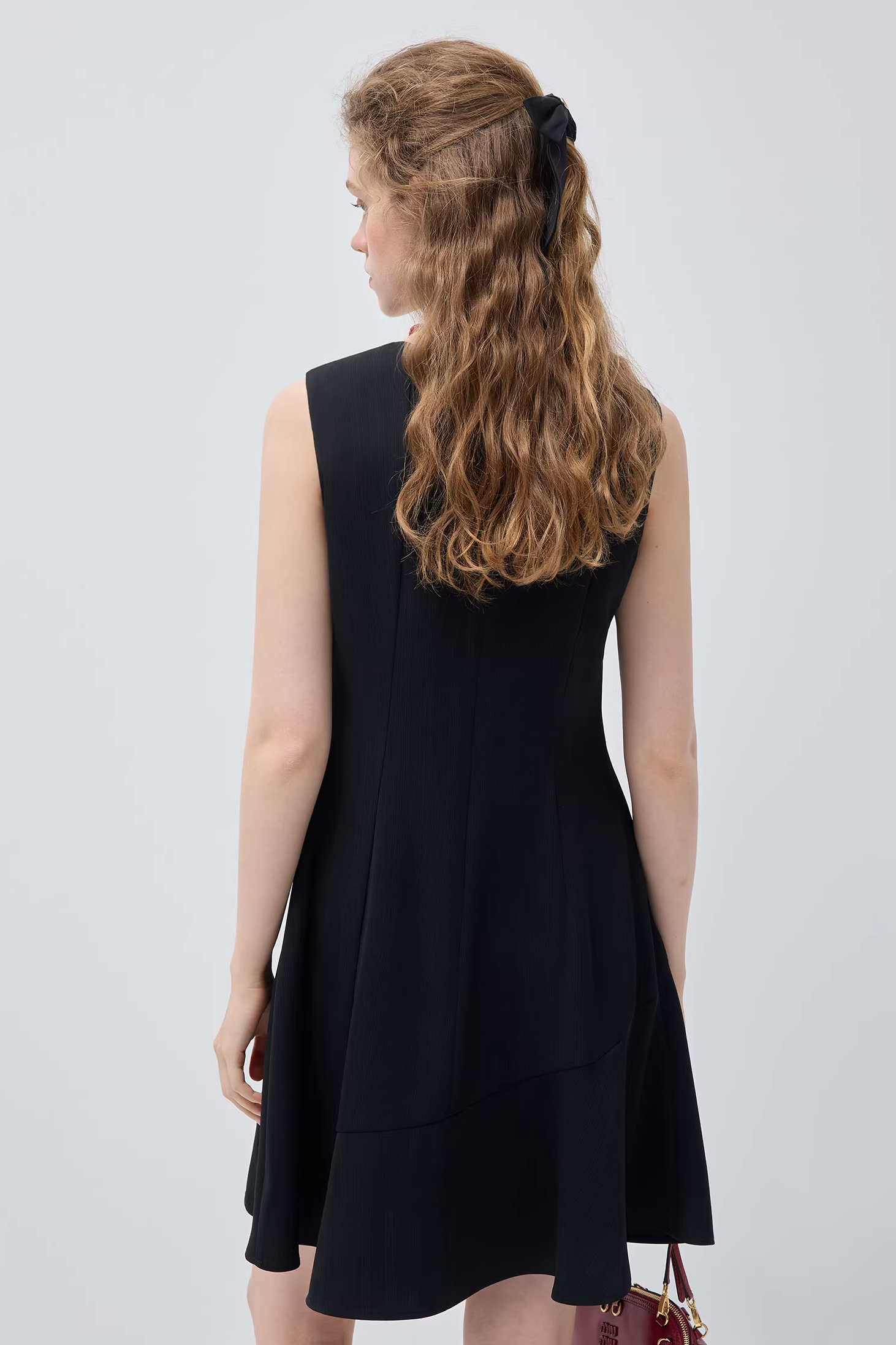 ブラックスワンドレスC3529