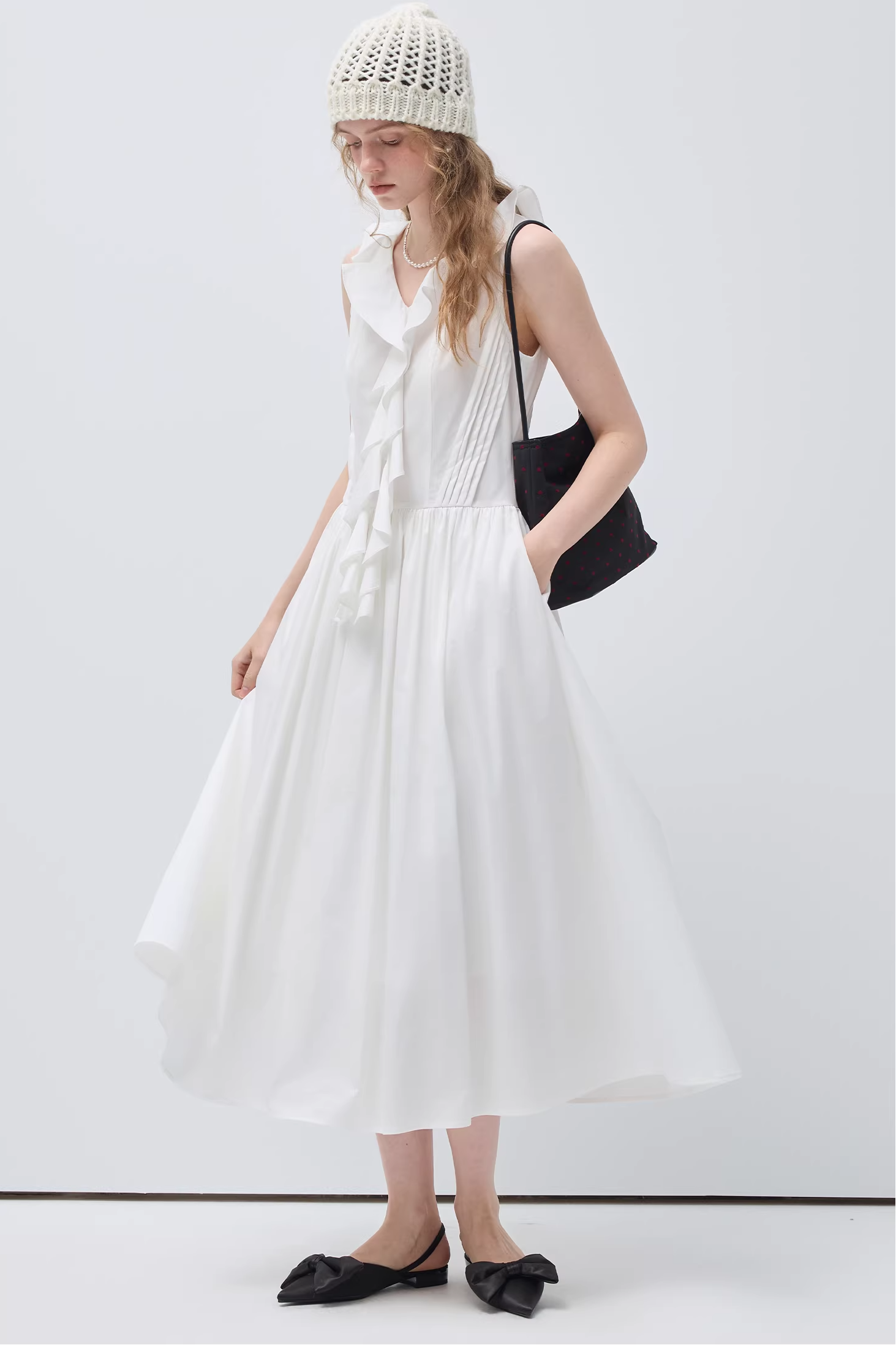 オールドパリジャンドリームプリーツドレスC3532