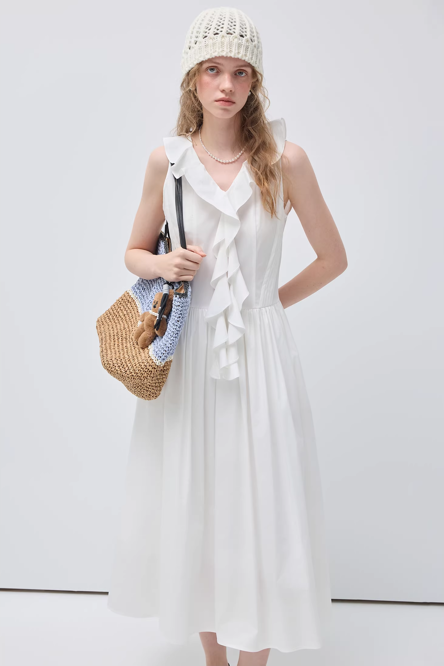 オールドパリジャンドリームプリーツドレスC3532