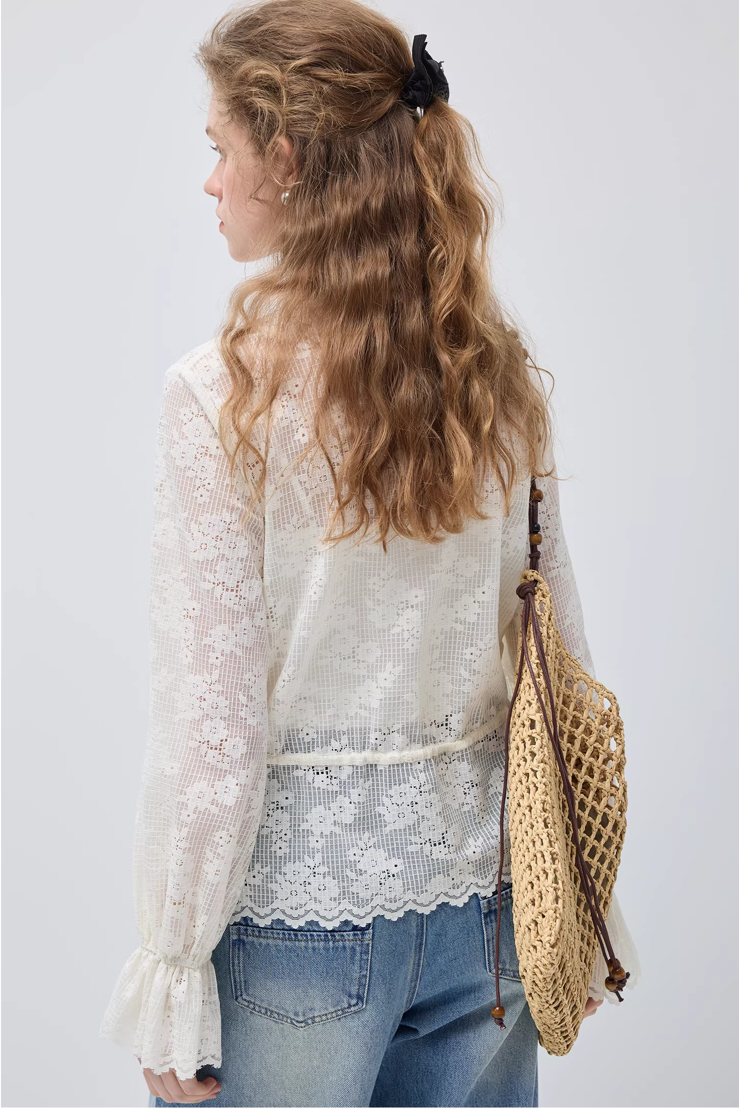 フラワーランゲージライトシャツC3538