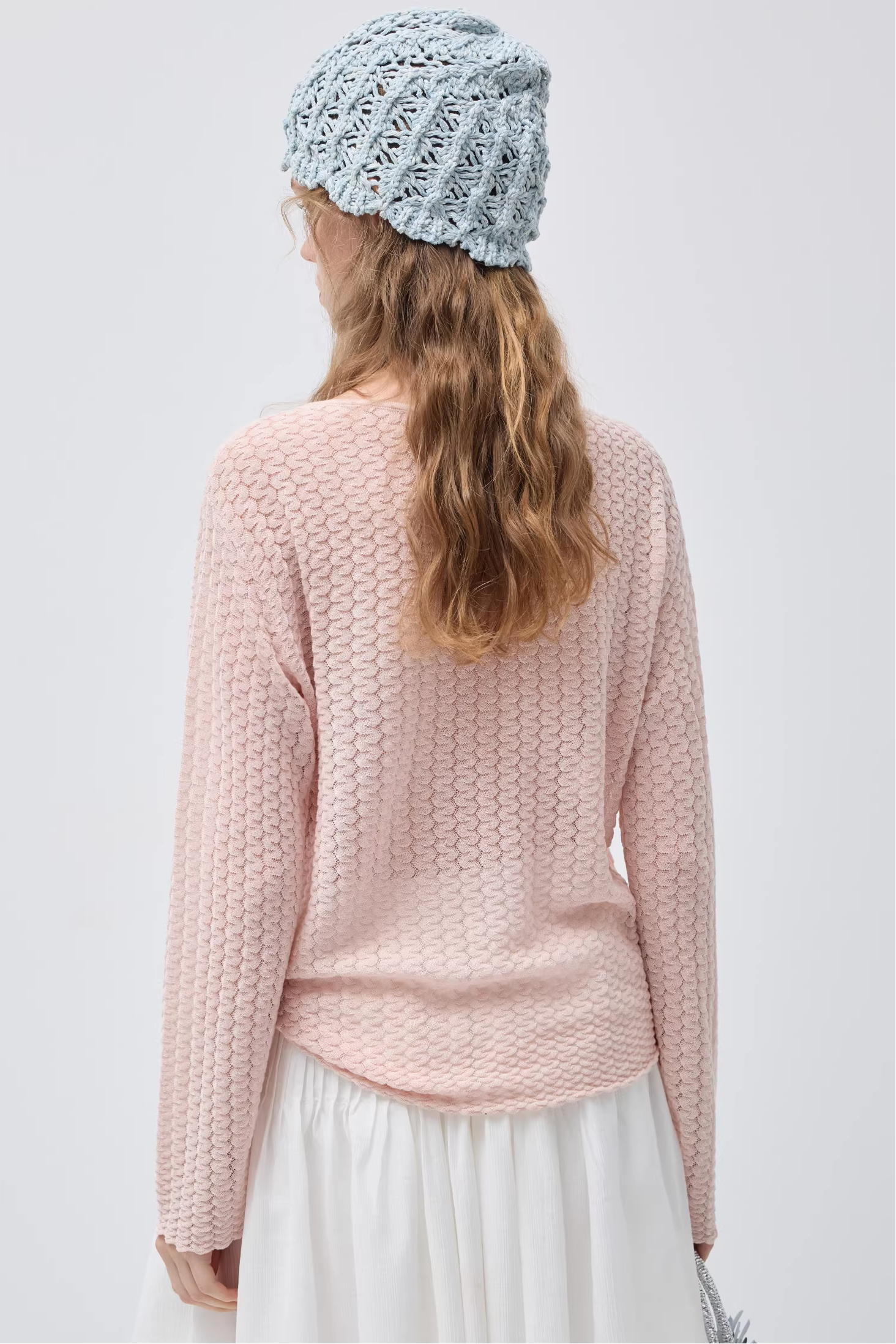 リヨセルテクスチャーセーターC3548