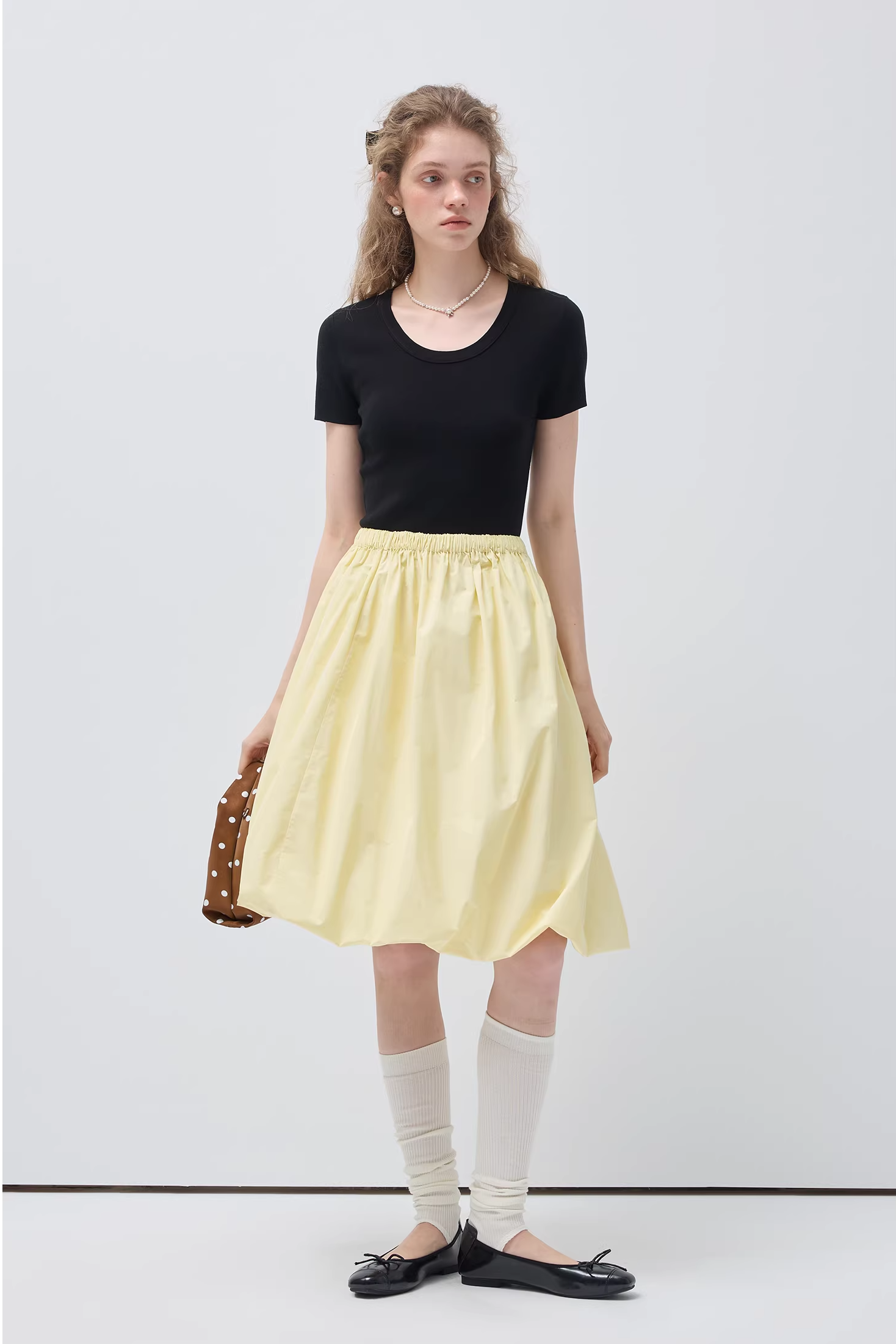 バルーンシルエットマルチウェイデザインワンピースC3550