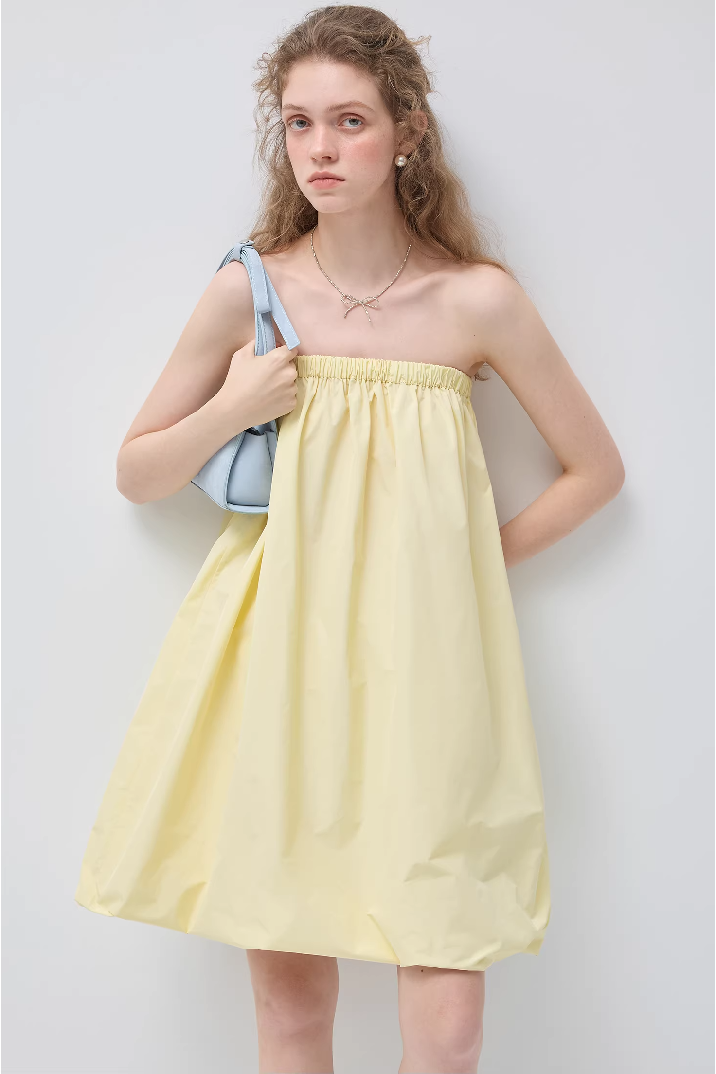 バルーンシルエットマルチウェイデザインワンピースC3550