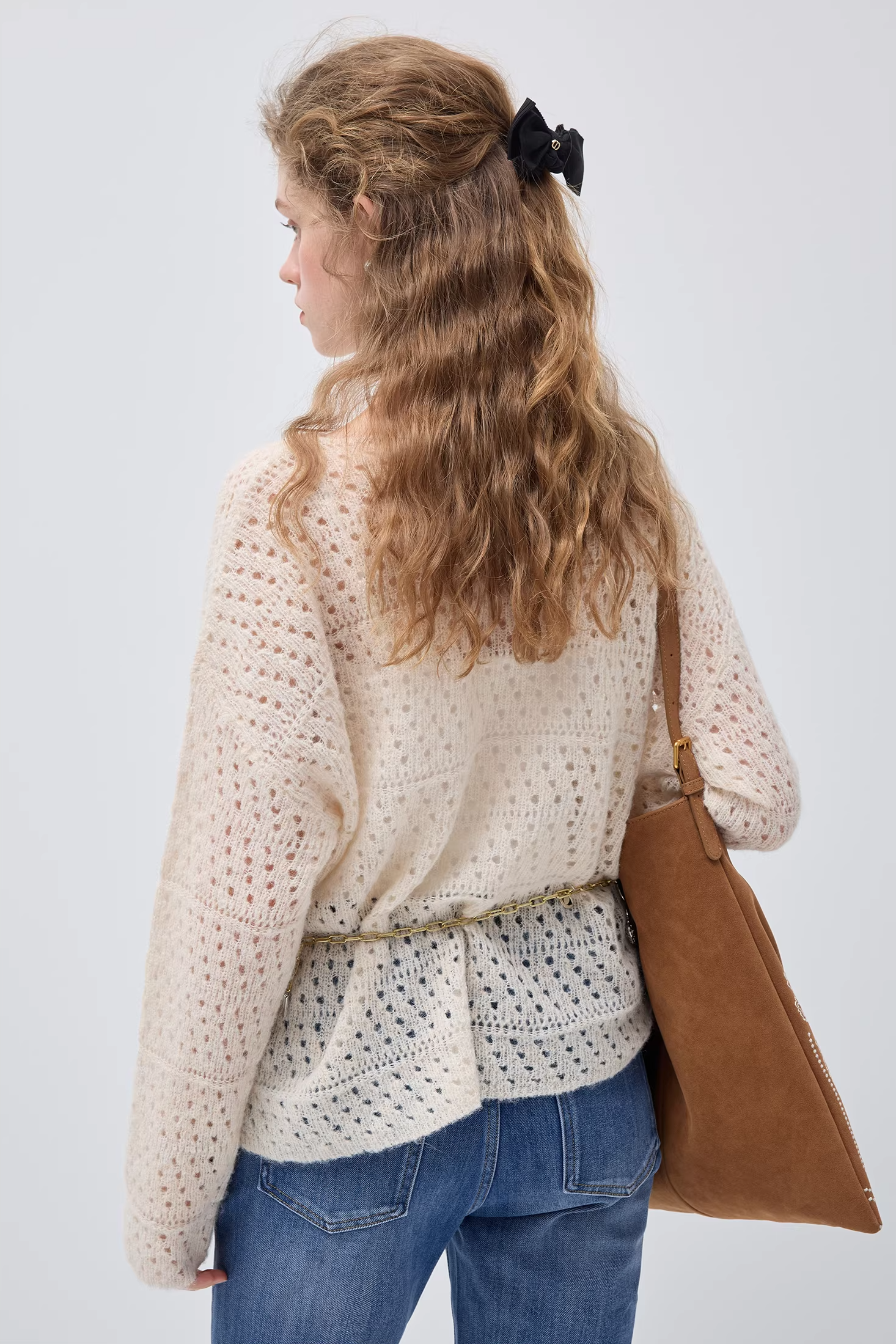 ルーズショルダーセーターC3557