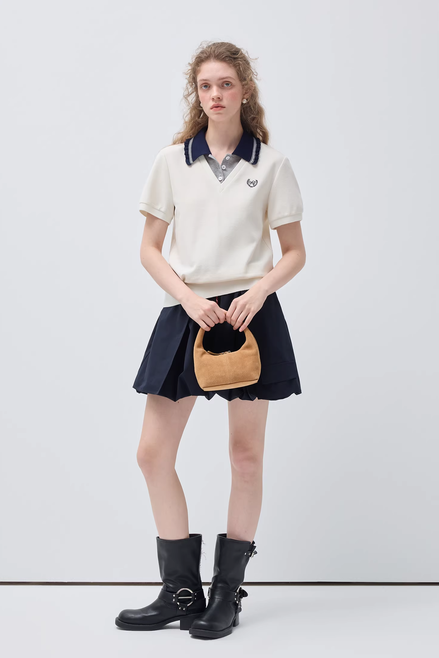 バルーンワークドレスC3561