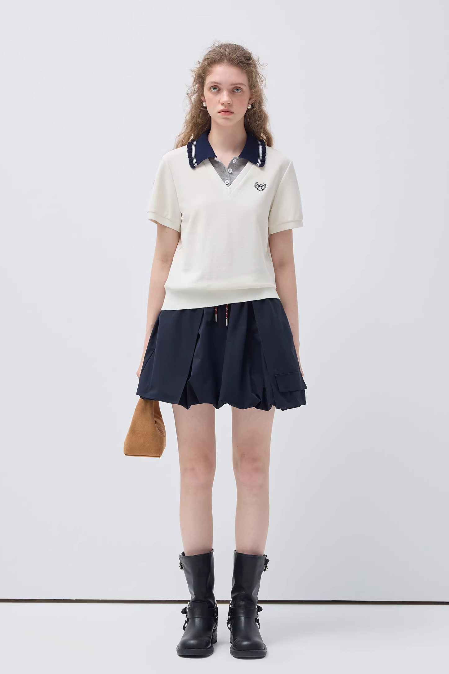 バルーンワークドレスC3561