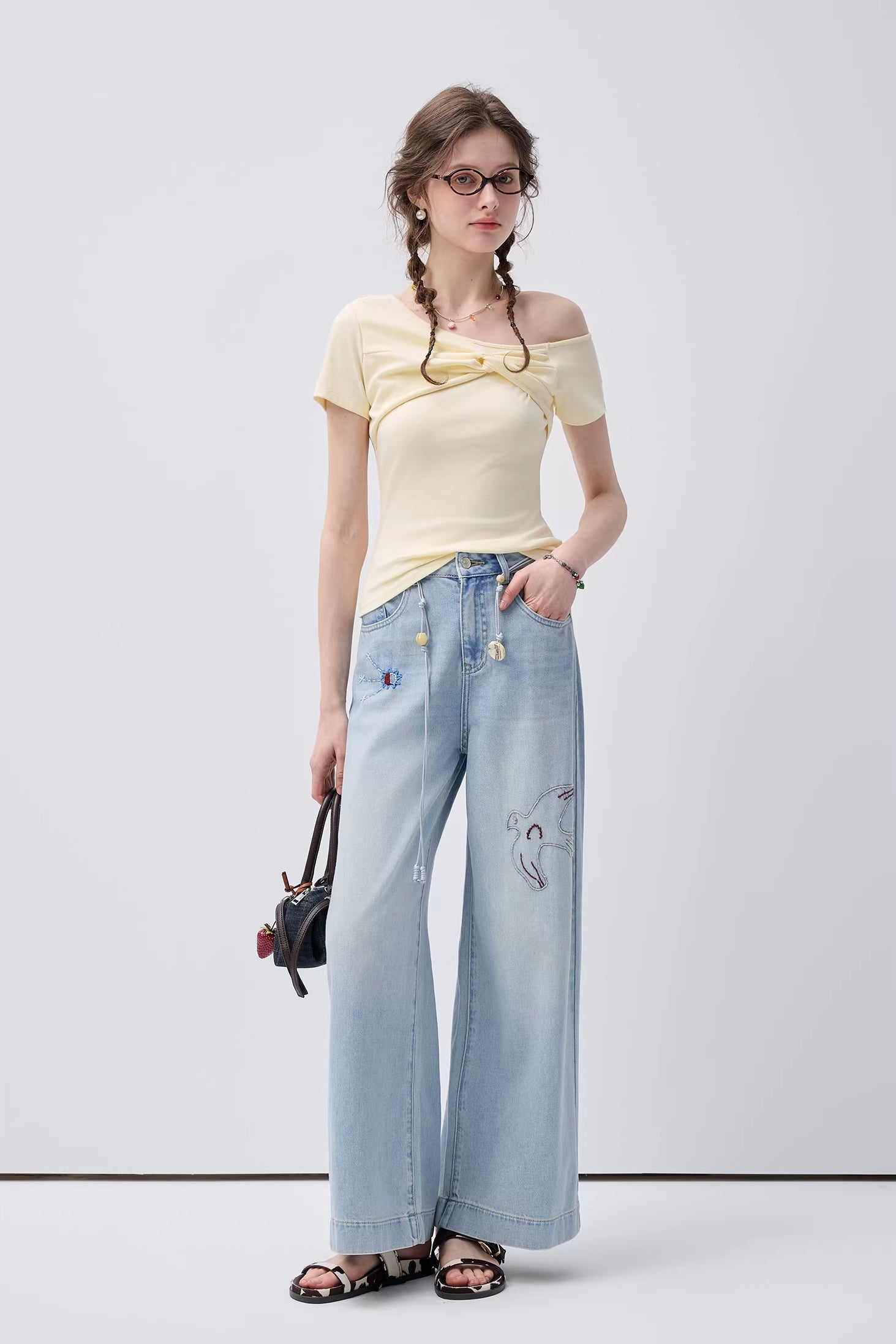 コットンタッセルシャツC3596