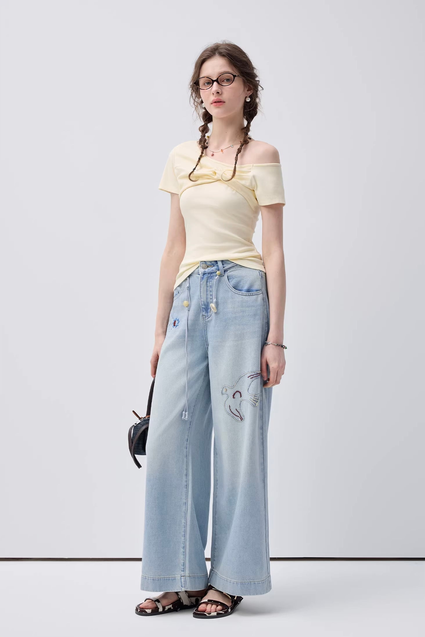 コットンタッセルシャツC3596