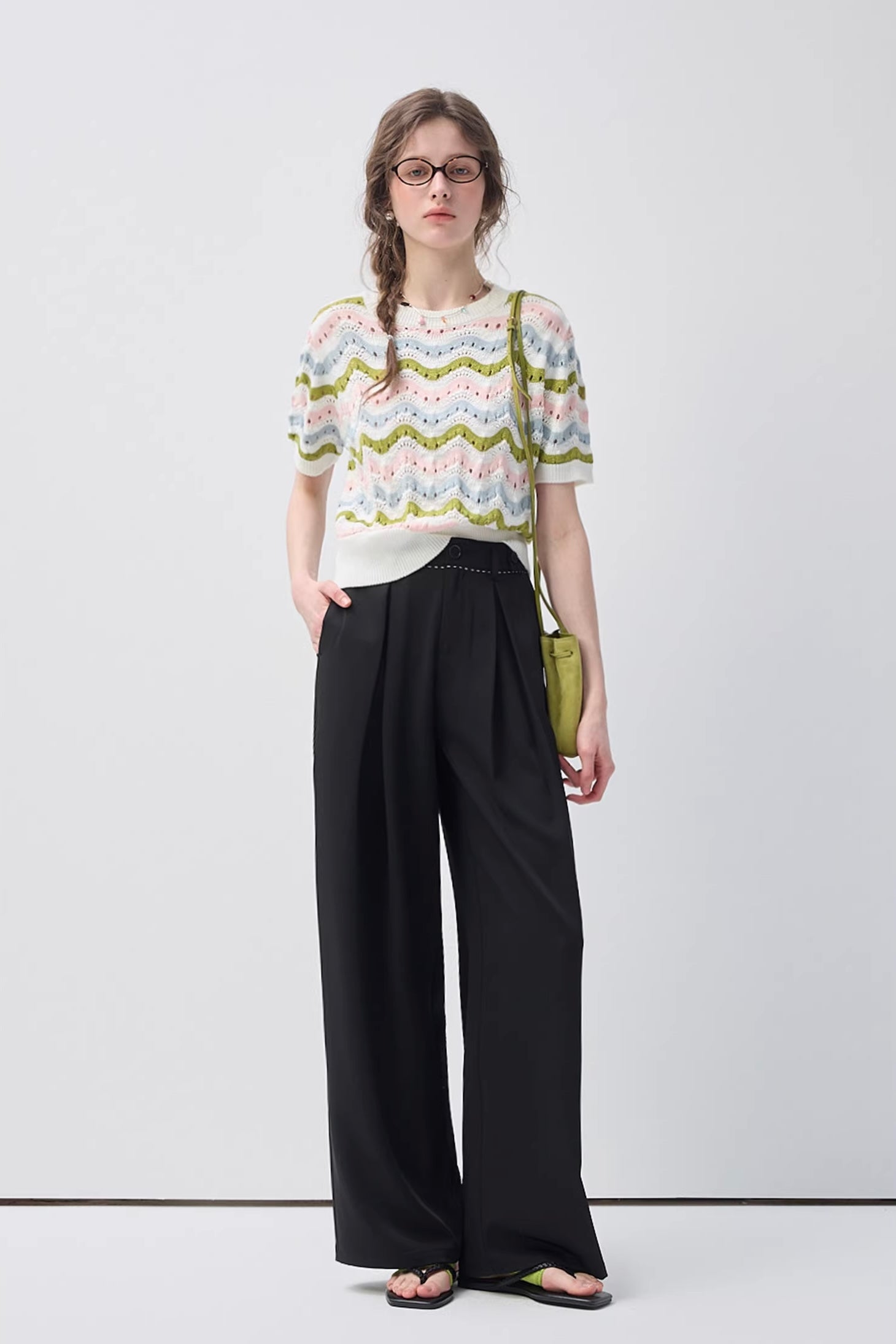 ドレープリラックススラックスC3635