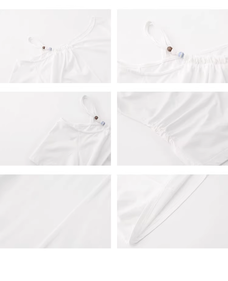 アシンメトリーショルダーギャザーデザインウエストシェイプTシャツC3717