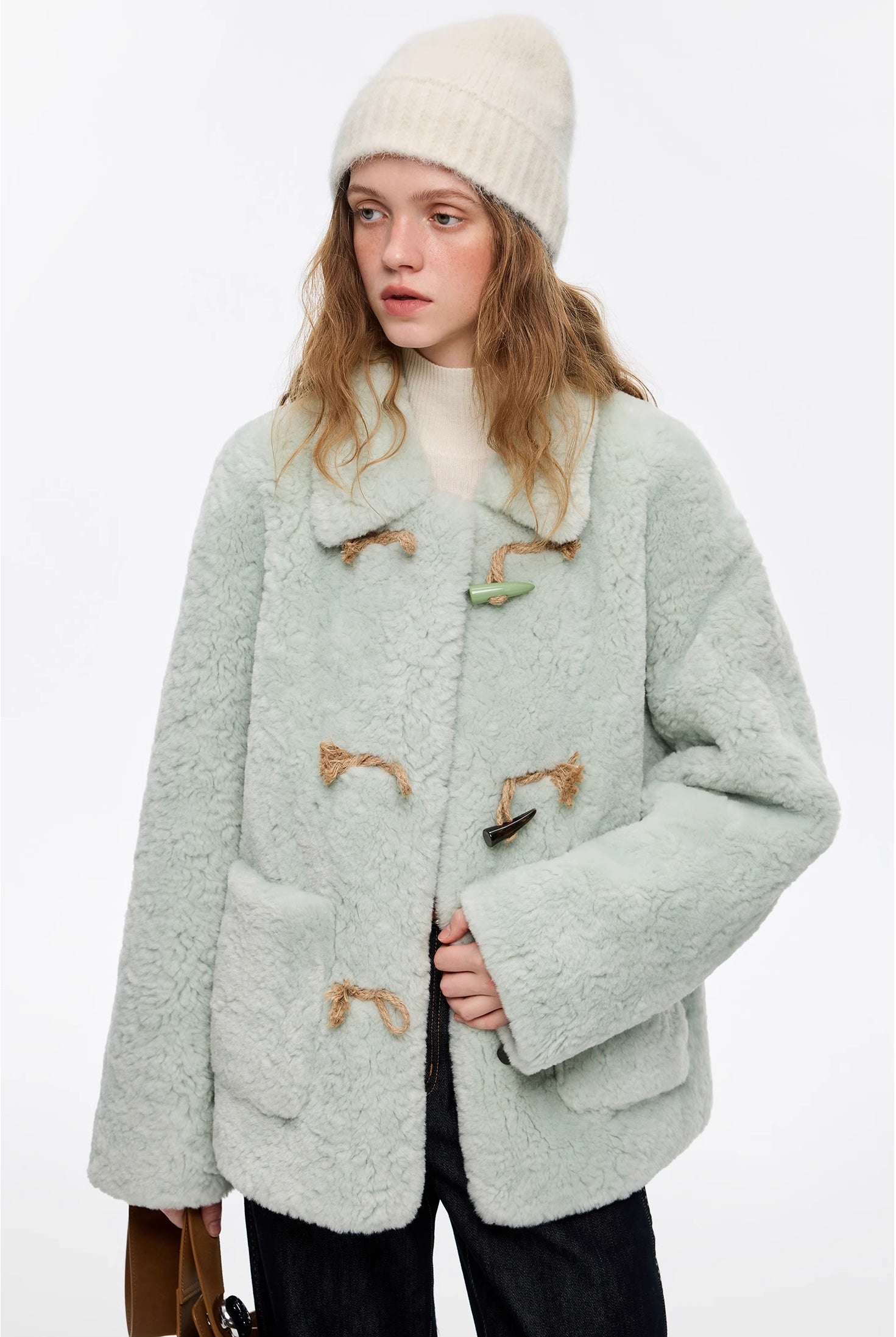 トグルボタン ボアショートジャケット
C3364